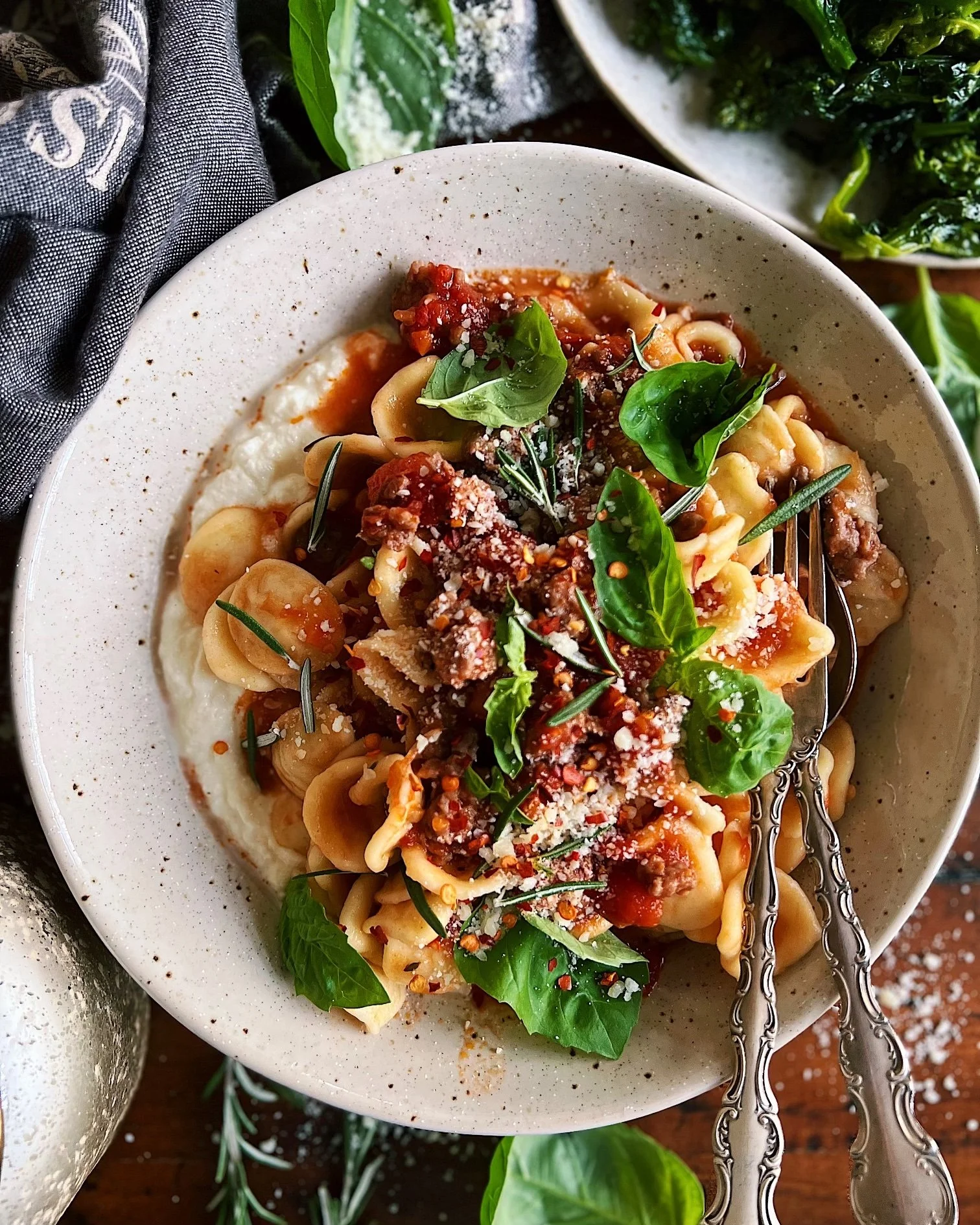 Orecchiette with Sausage Ragu
