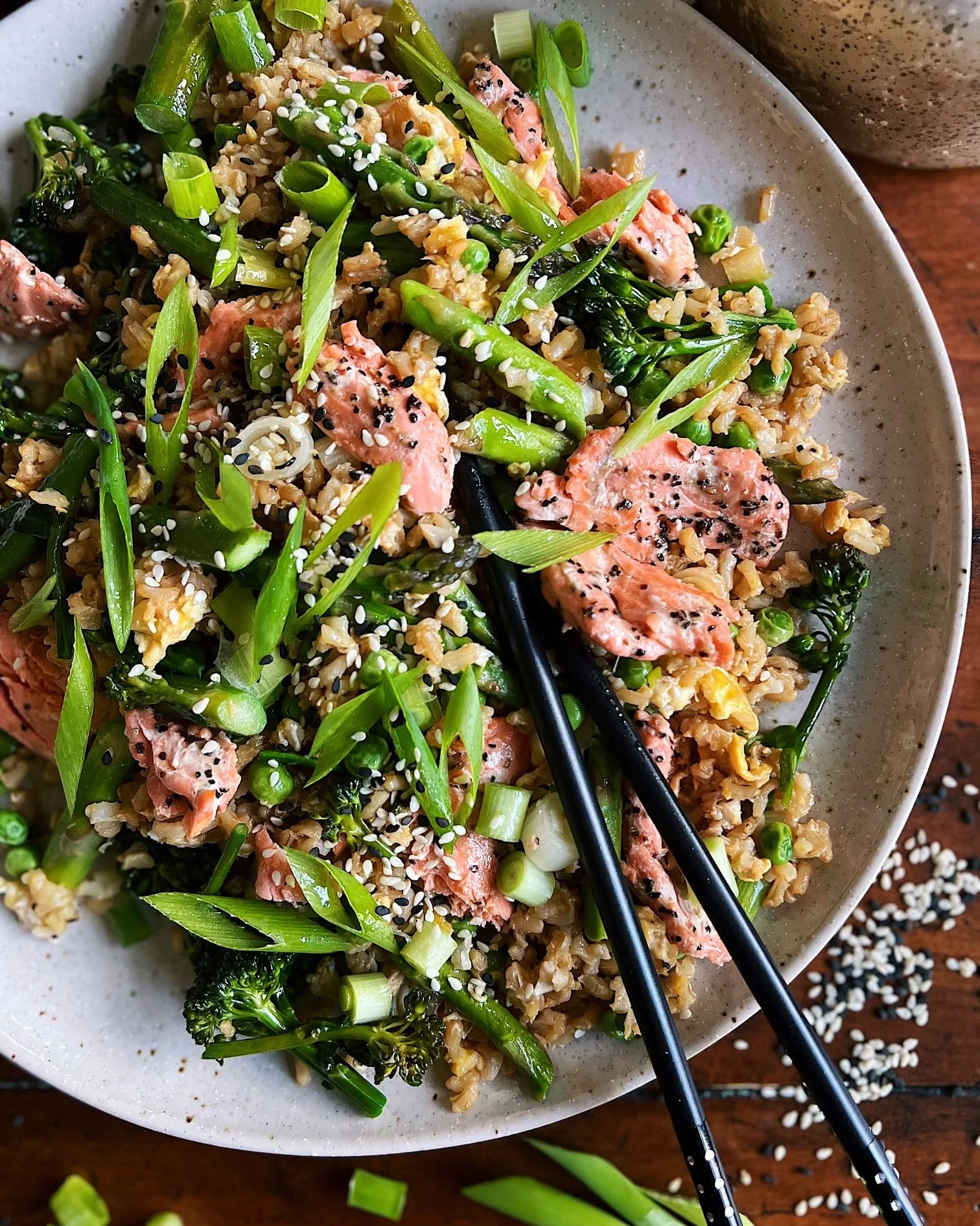 Salmon Fried Rice