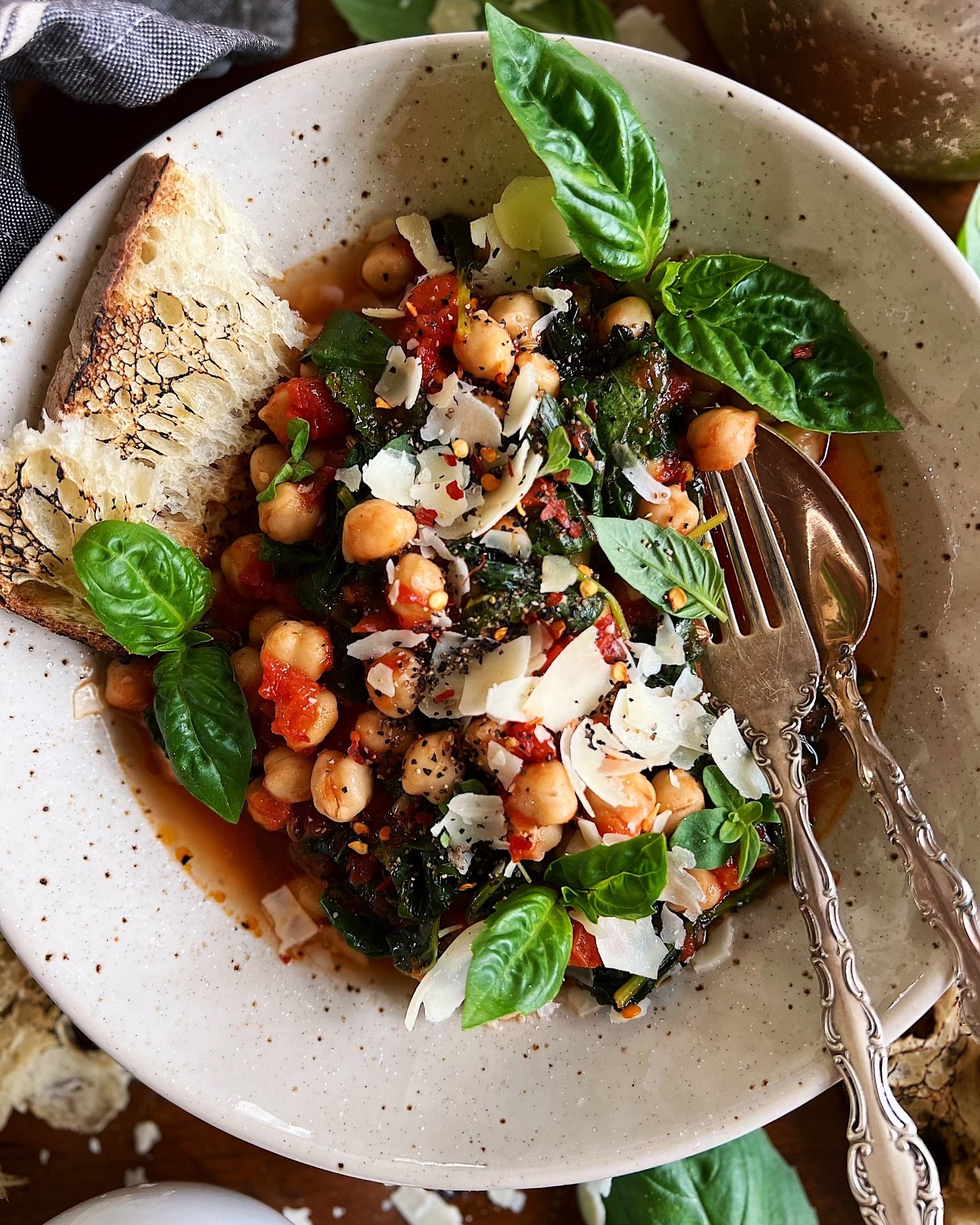 Chickpea &amp; Kale Pomodoro