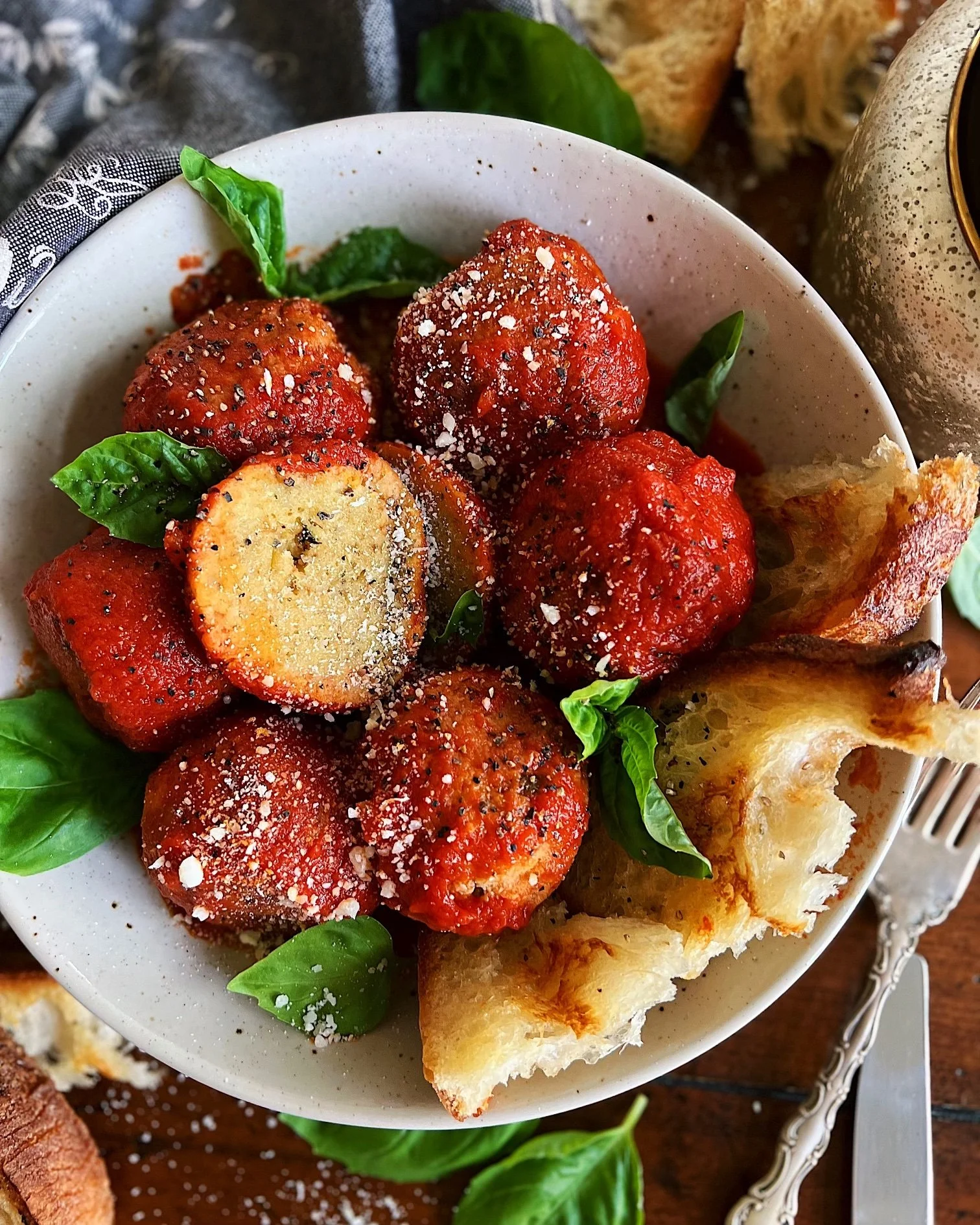 Italian Egg &amp; Cheese Balls