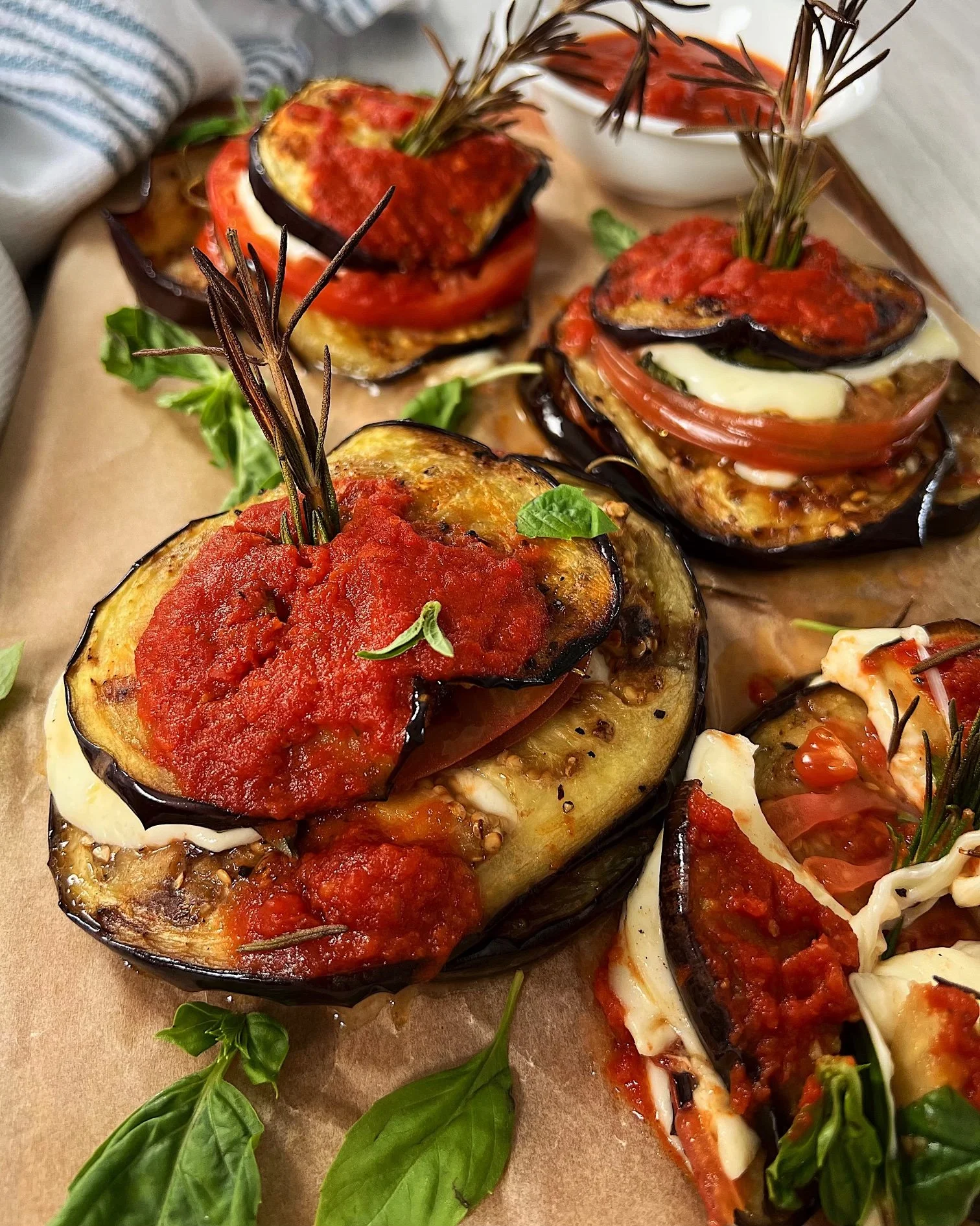 Eggplant Napoleons