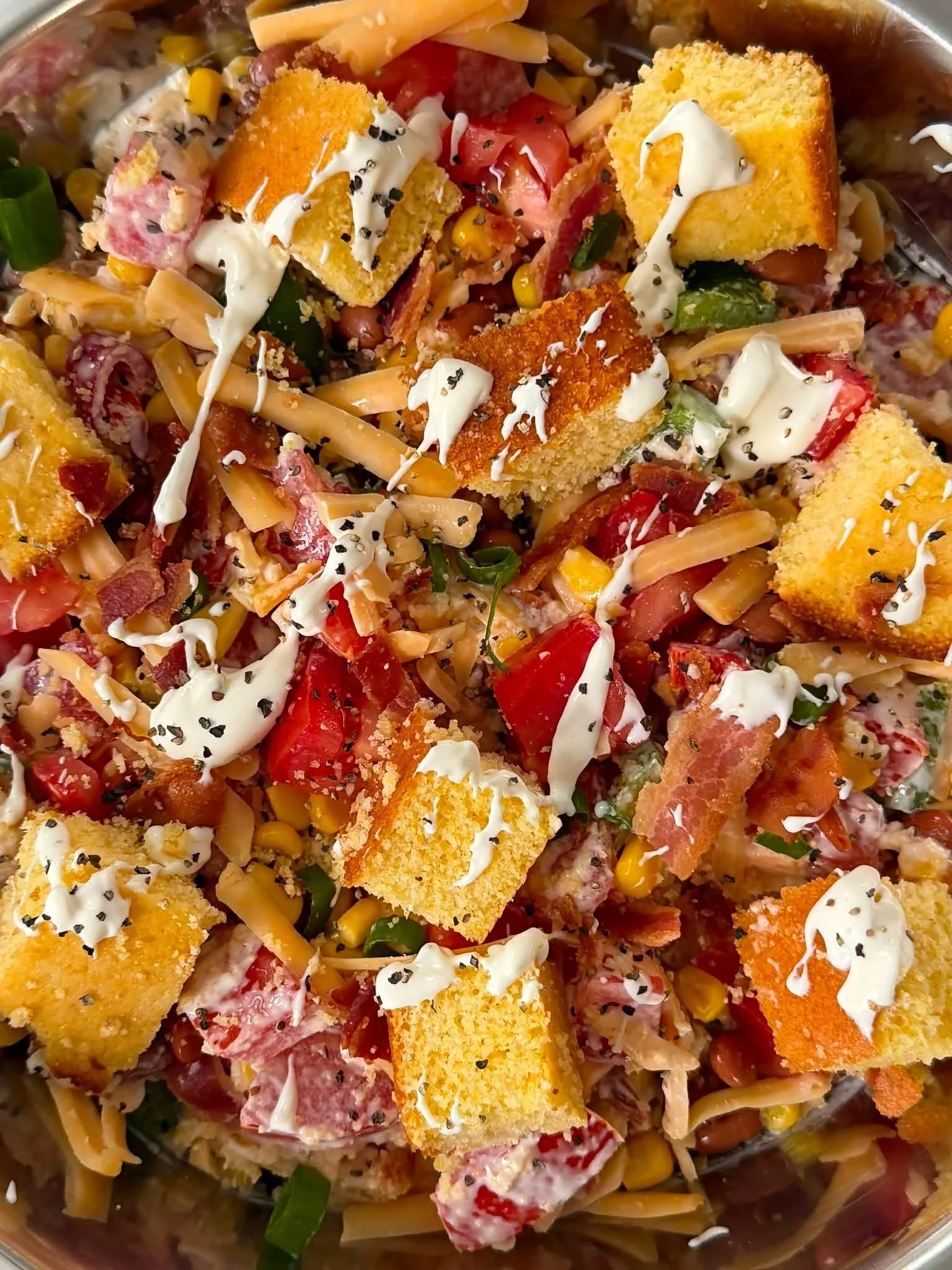 Southern Cornbread Salad