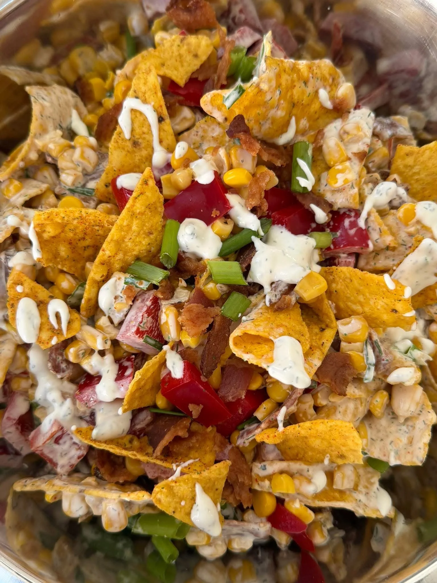 Crack Cool Ranch Dorito Salad