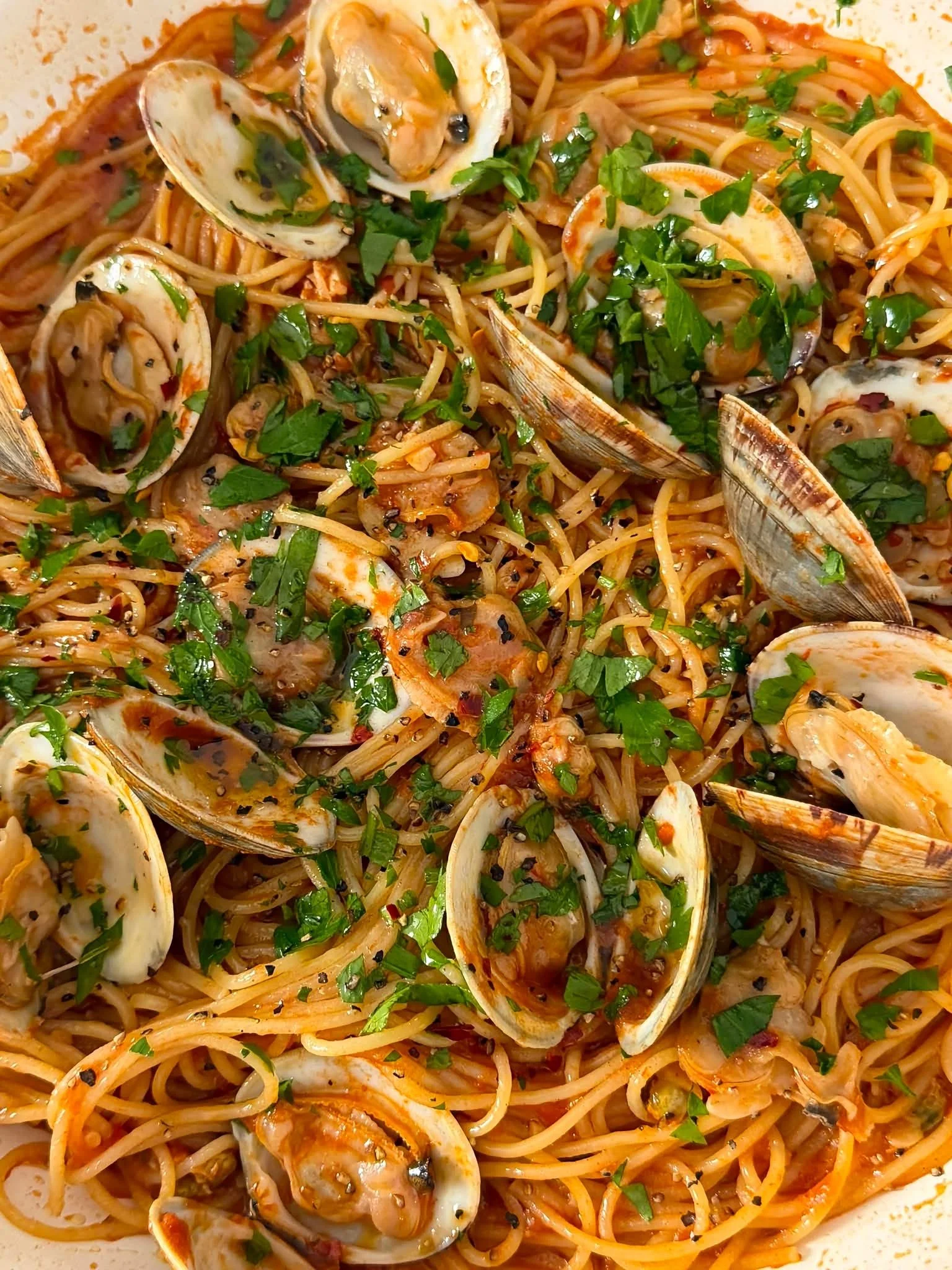Spaghetti &amp; Clams Marinara