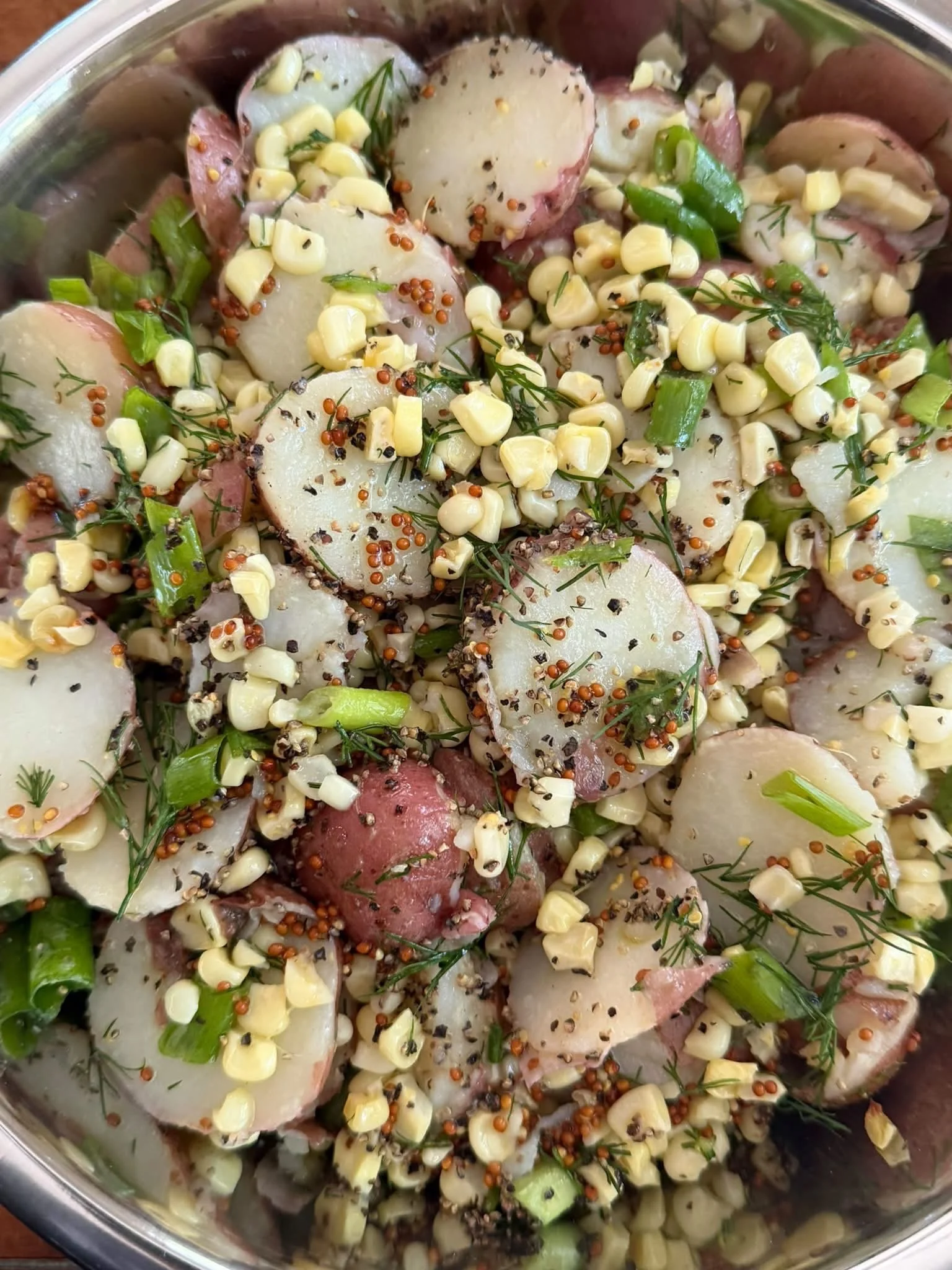 Corn &amp; Potato Salad