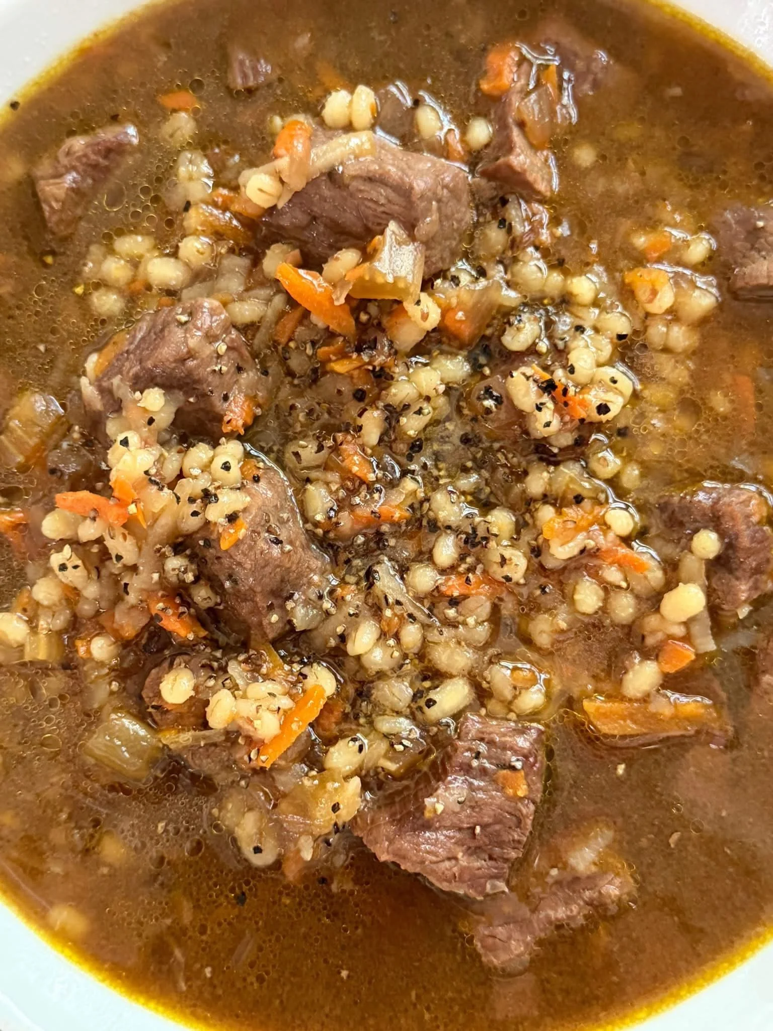 Beef Barley Soup