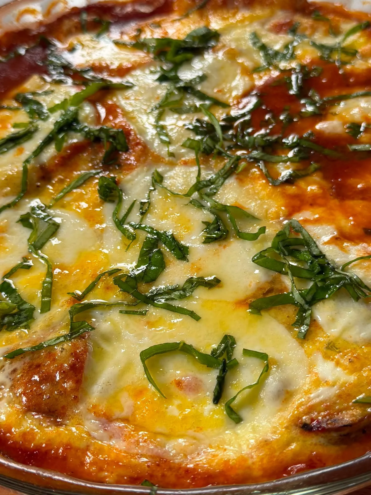 Grilled Eggplant Parmesan