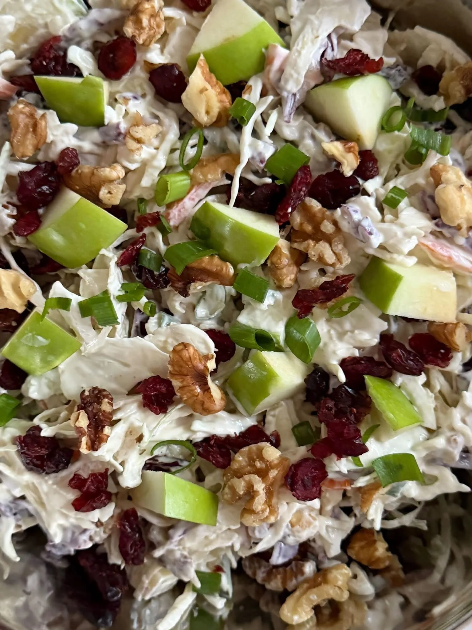 Cranberry Apple Coleslaw