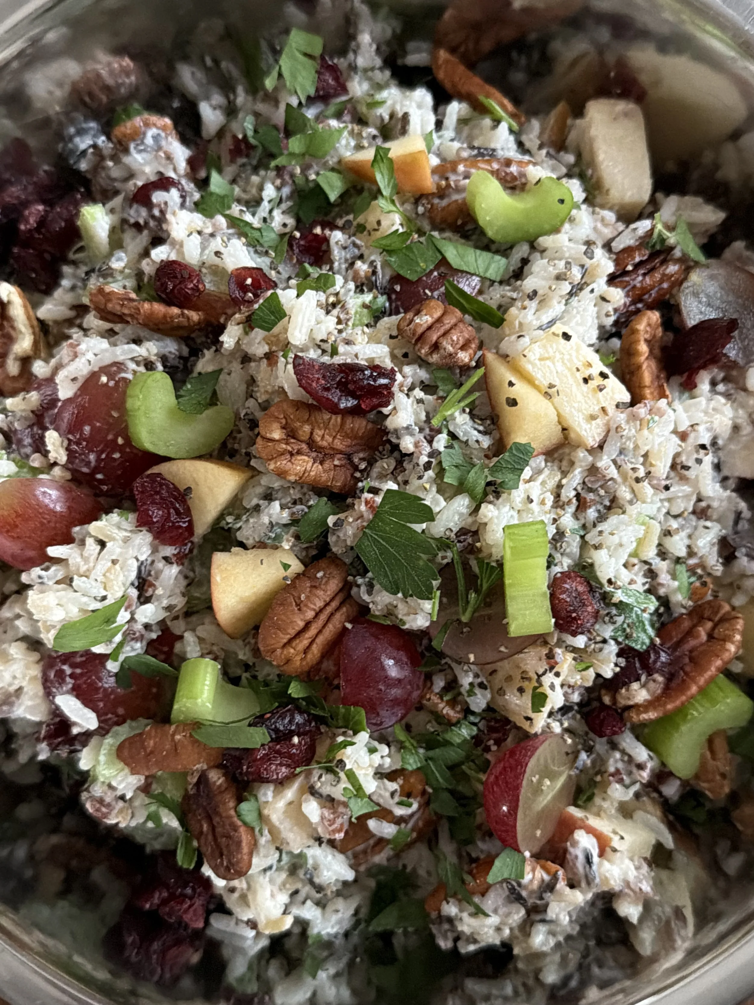Wild Rice Fall Harvest Salad