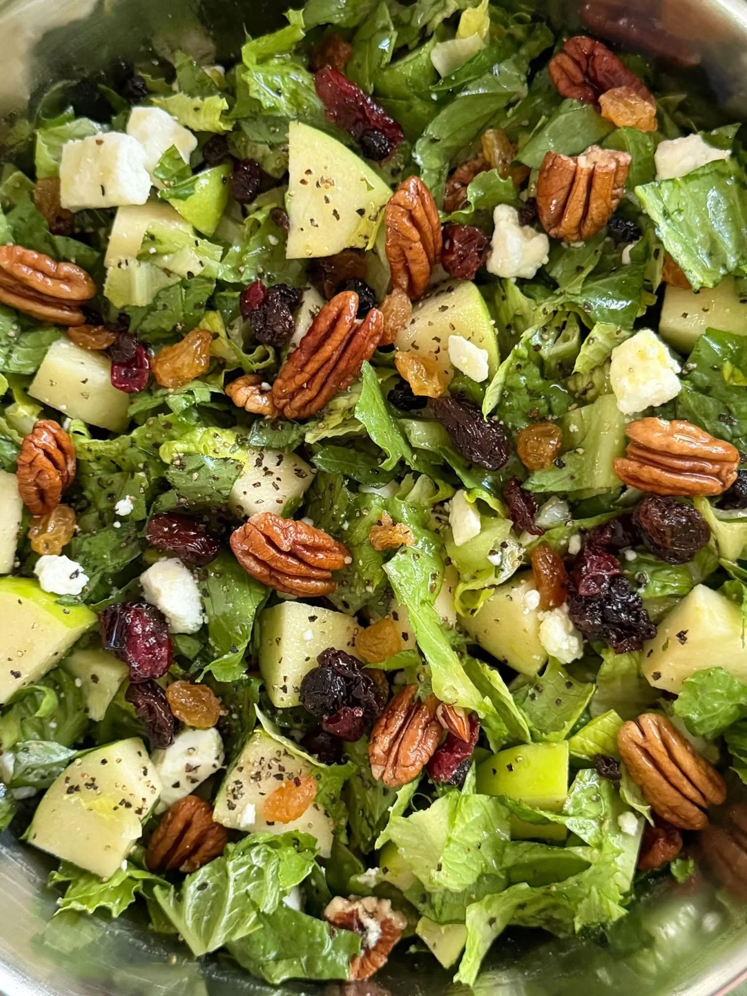 Fall Chopped Apple Salad