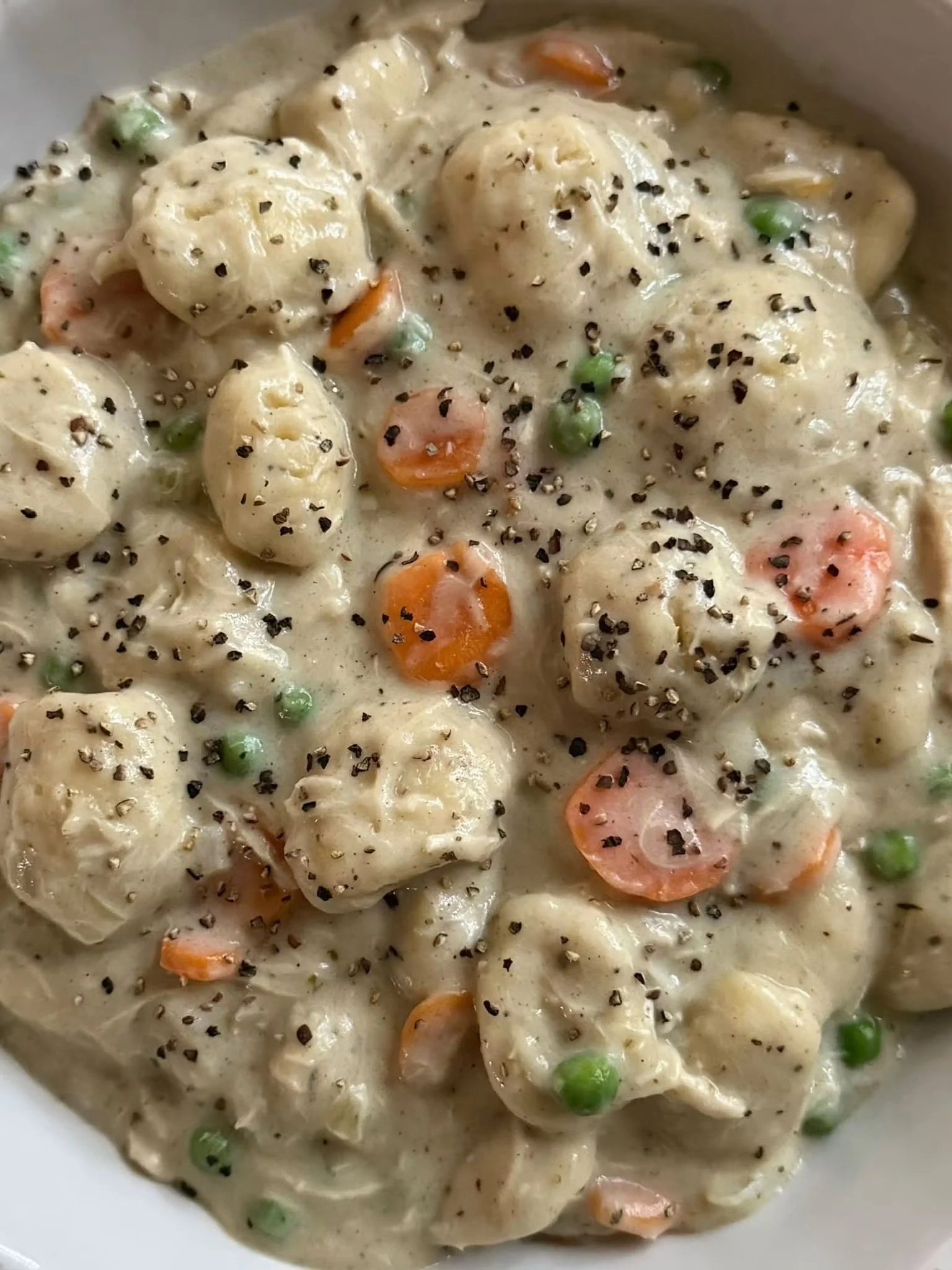 Chicken Pot Pie Gnocchi