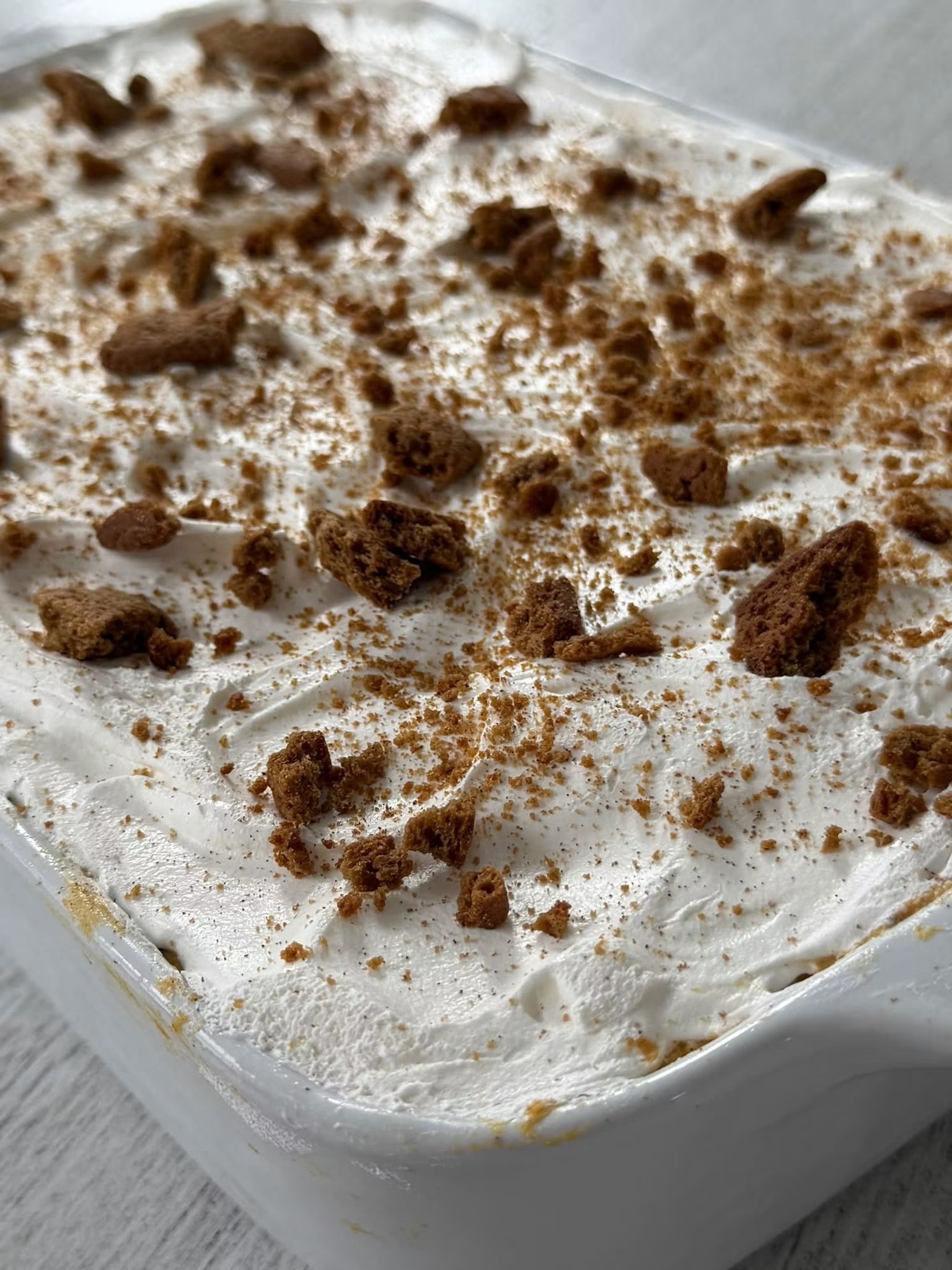 Pumpkin Ice Box Cake