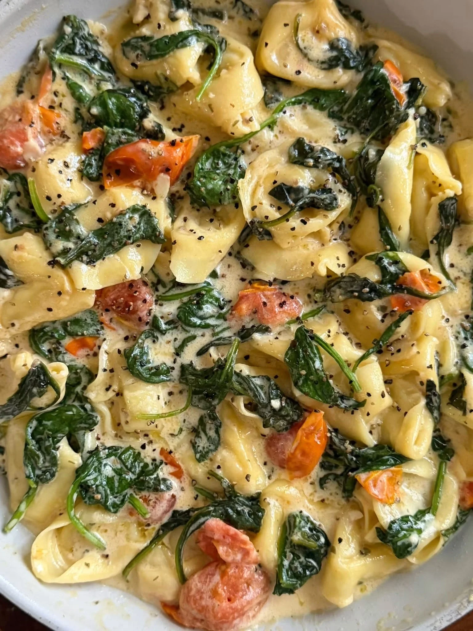 One Pan Boursin Tortellini