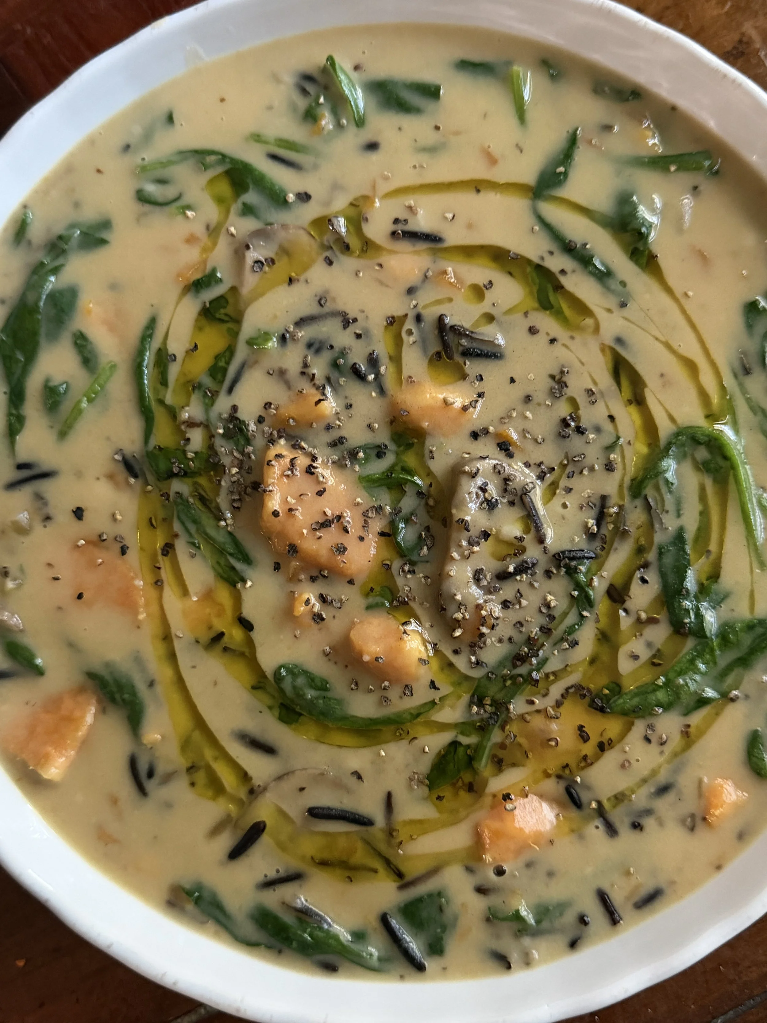 Autumn Wild Rice Soup