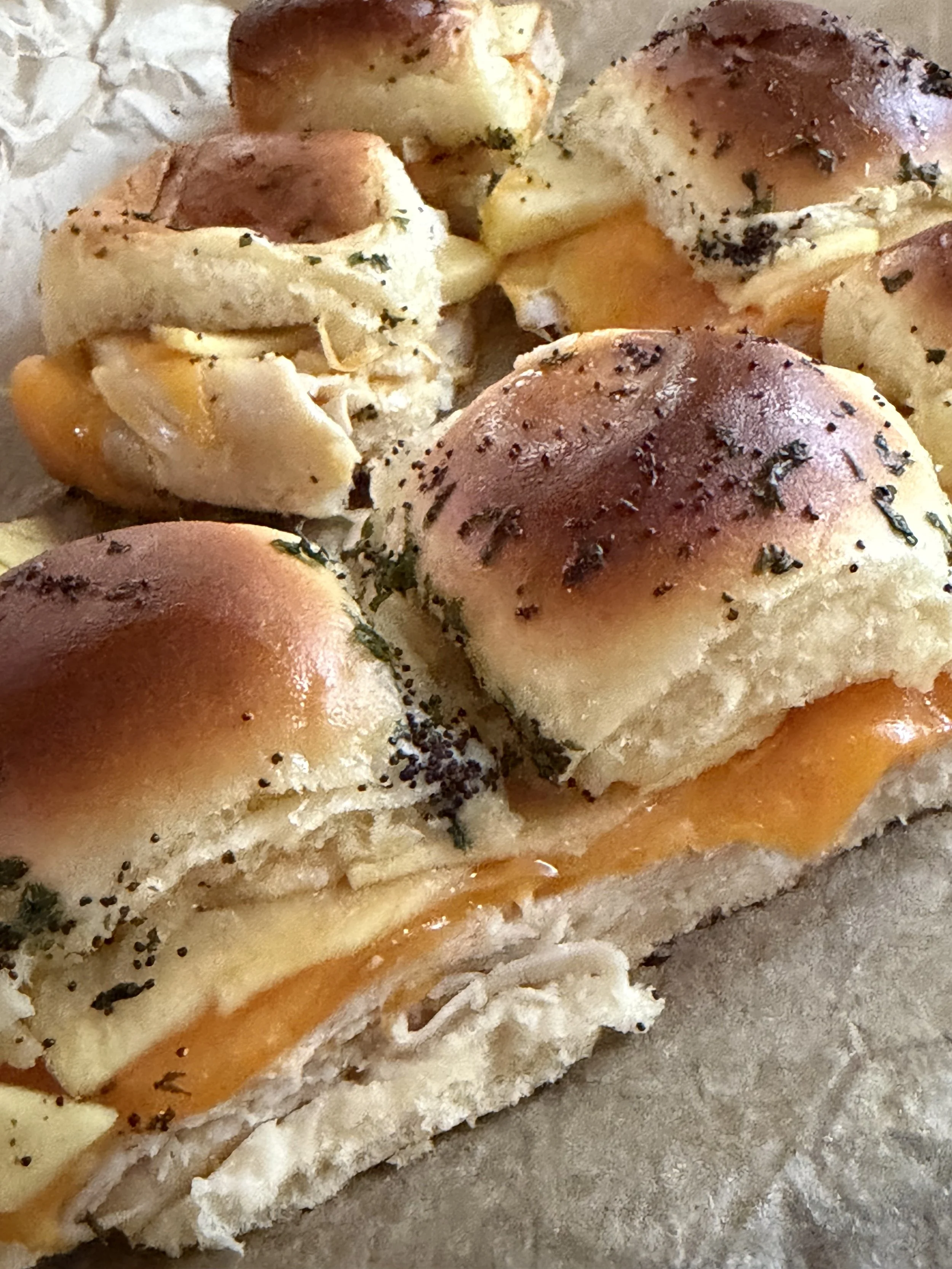 Hot Honey Apple Turkey Sliders