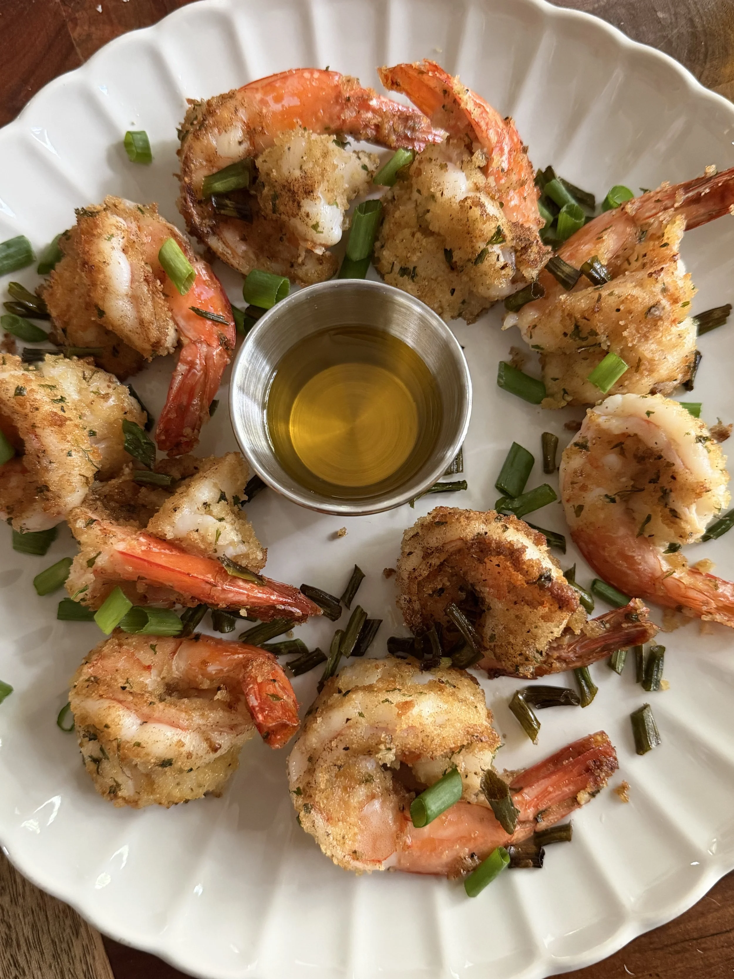 Scallion Shrimp Scampi