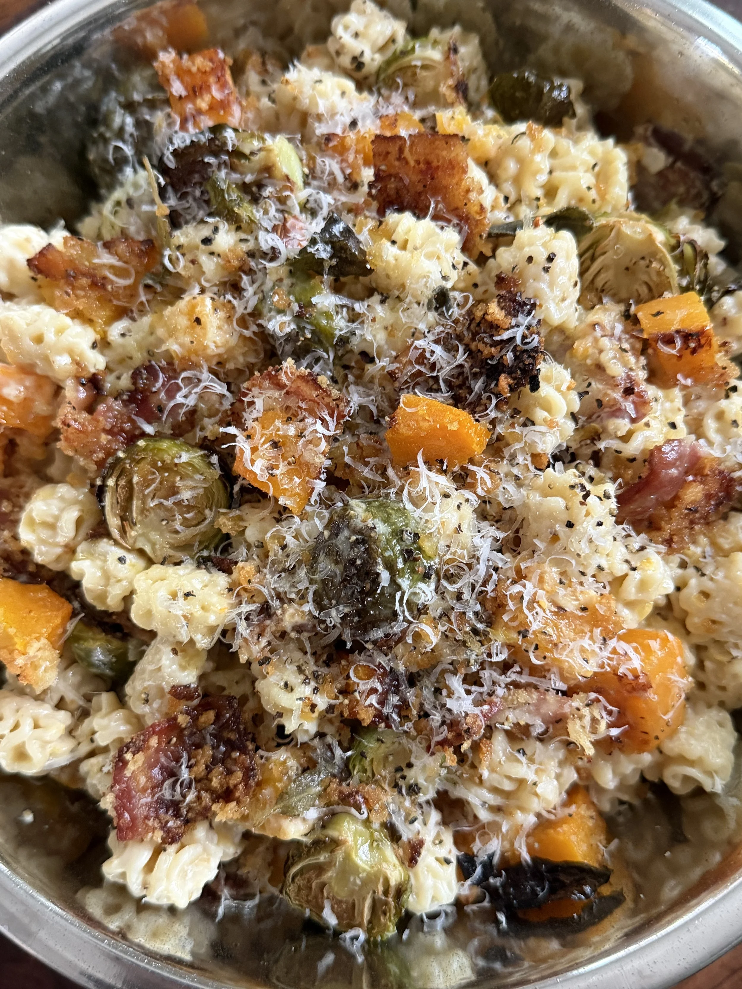 Fall Caesar Pasta Salad