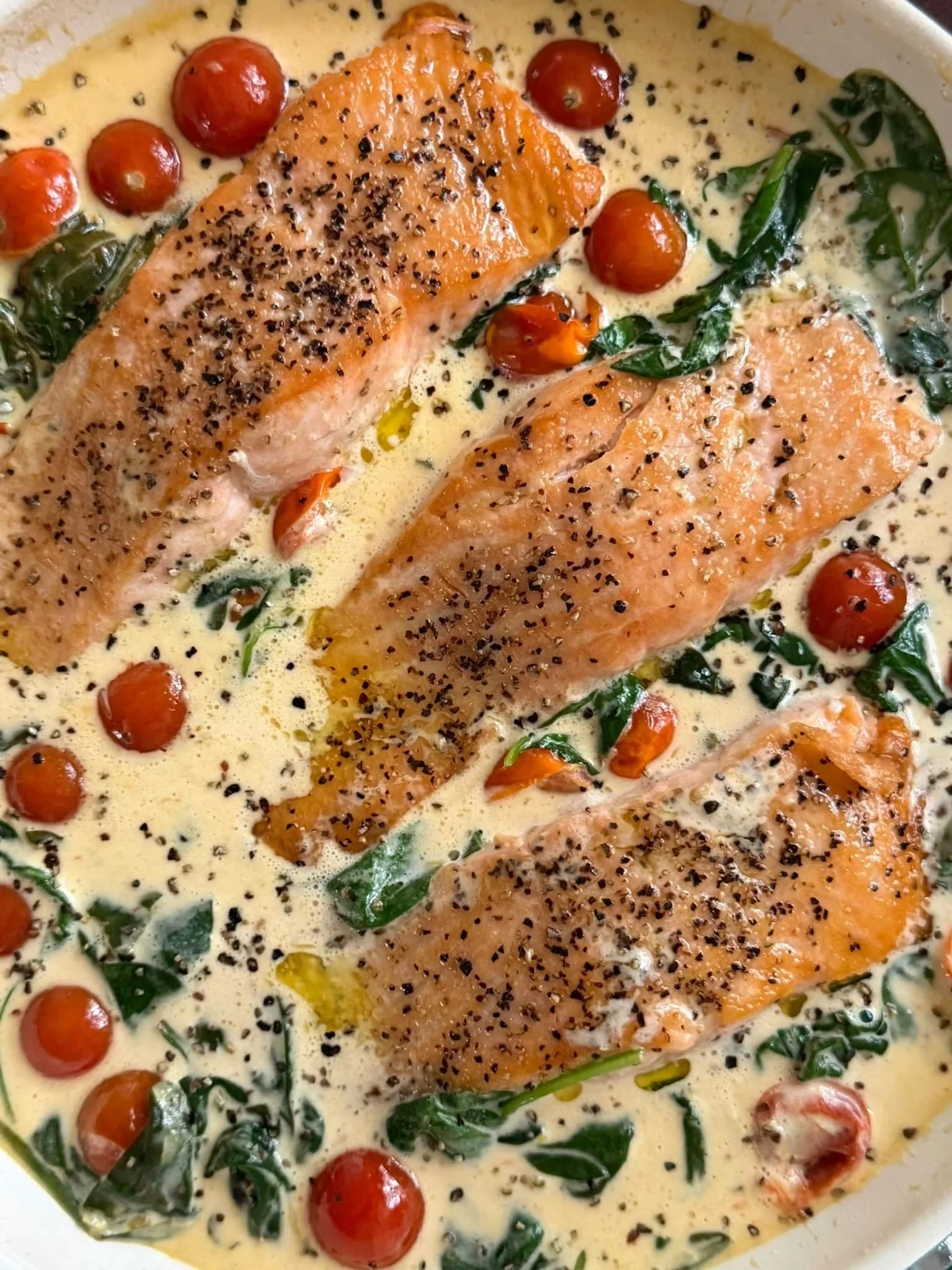 Creamy Tuscan Salmon