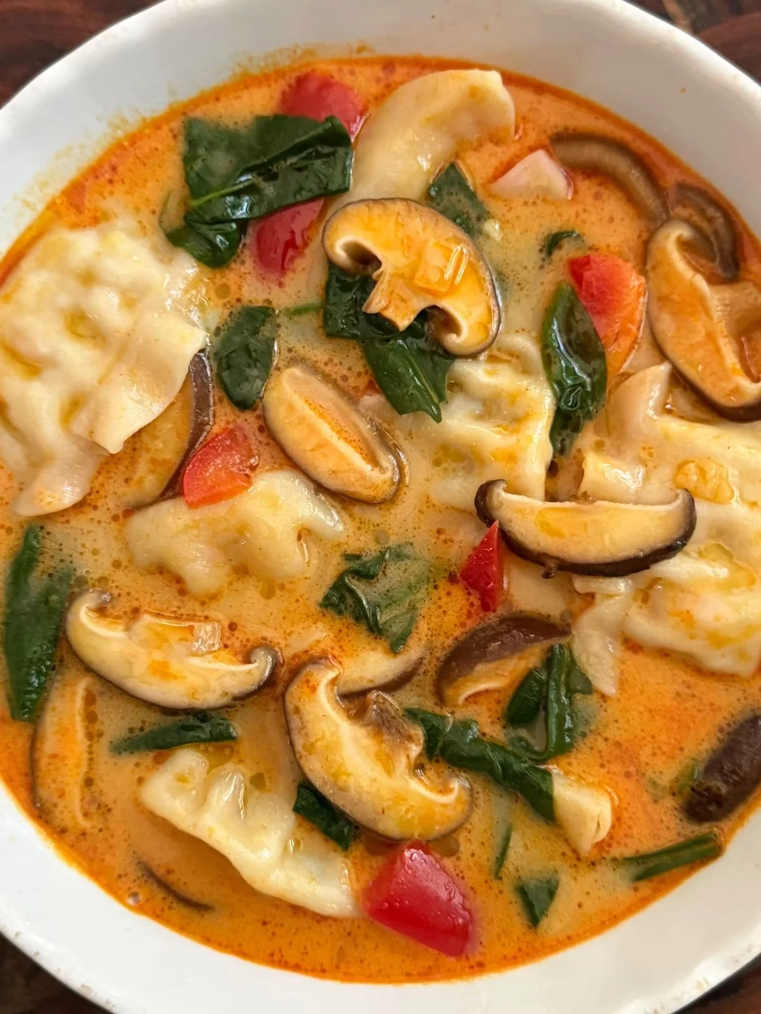 Thai Potsticker Soup