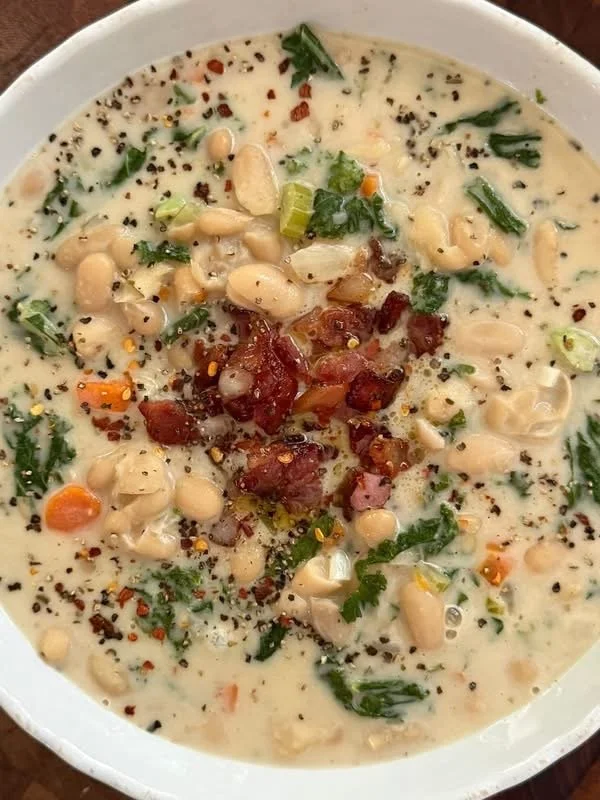 Creamy Tuscan Bean Soup