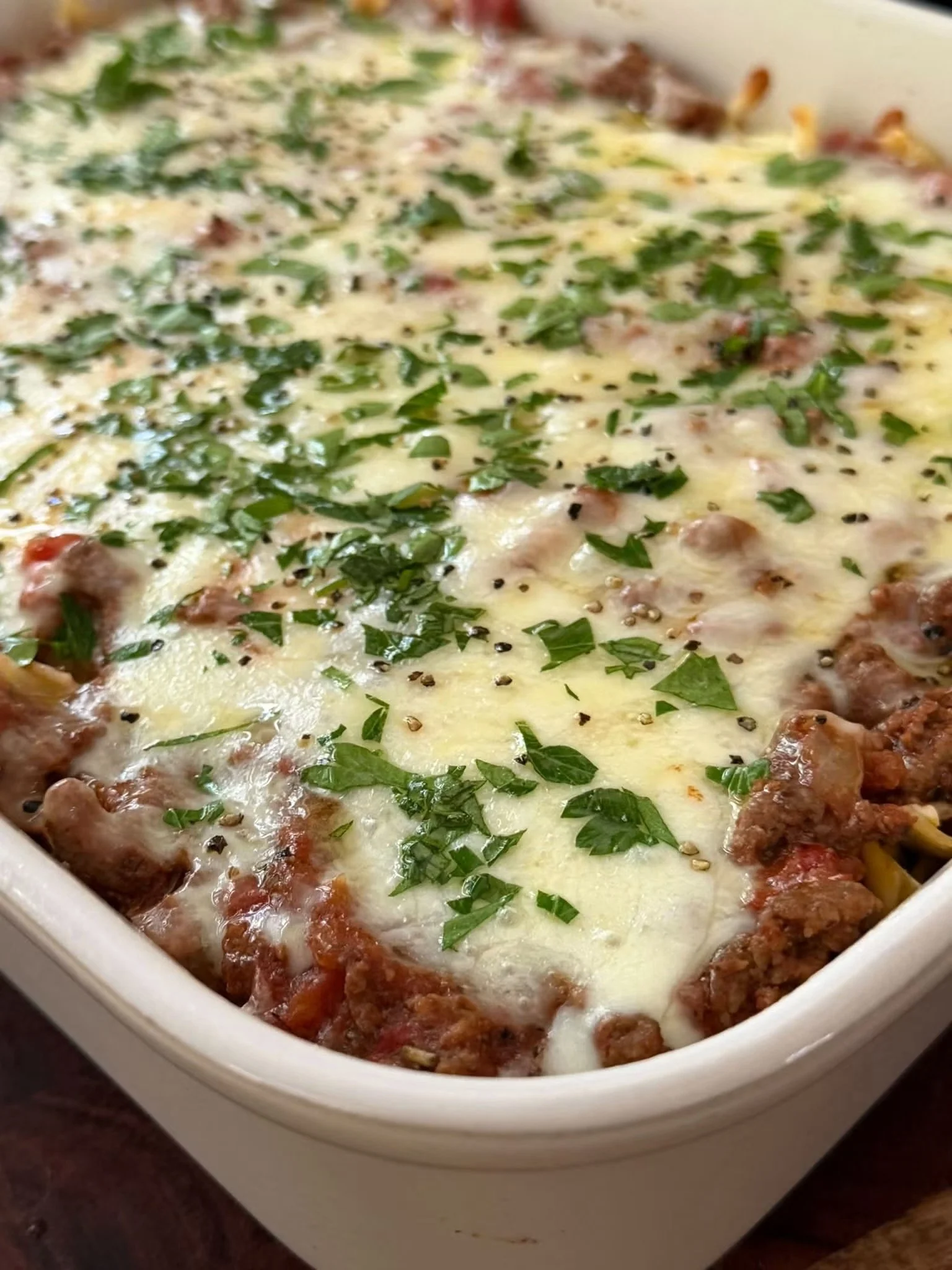 Beef Lombardi Casserole