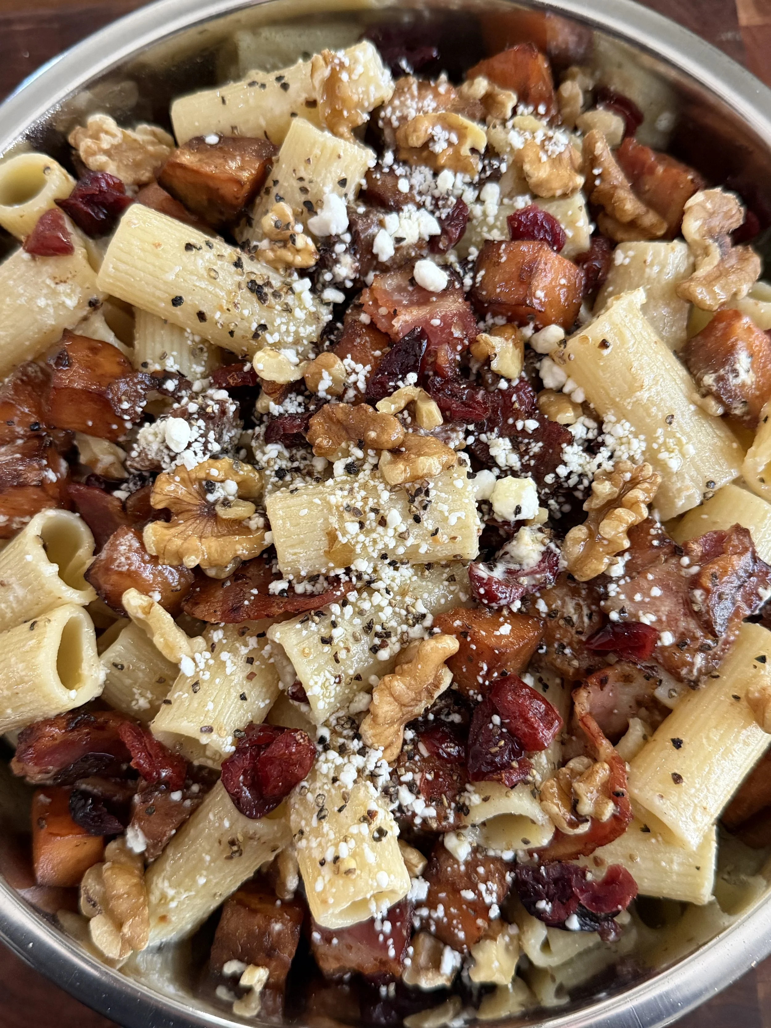 Thanksgiving Rigatoni Pasta Salad