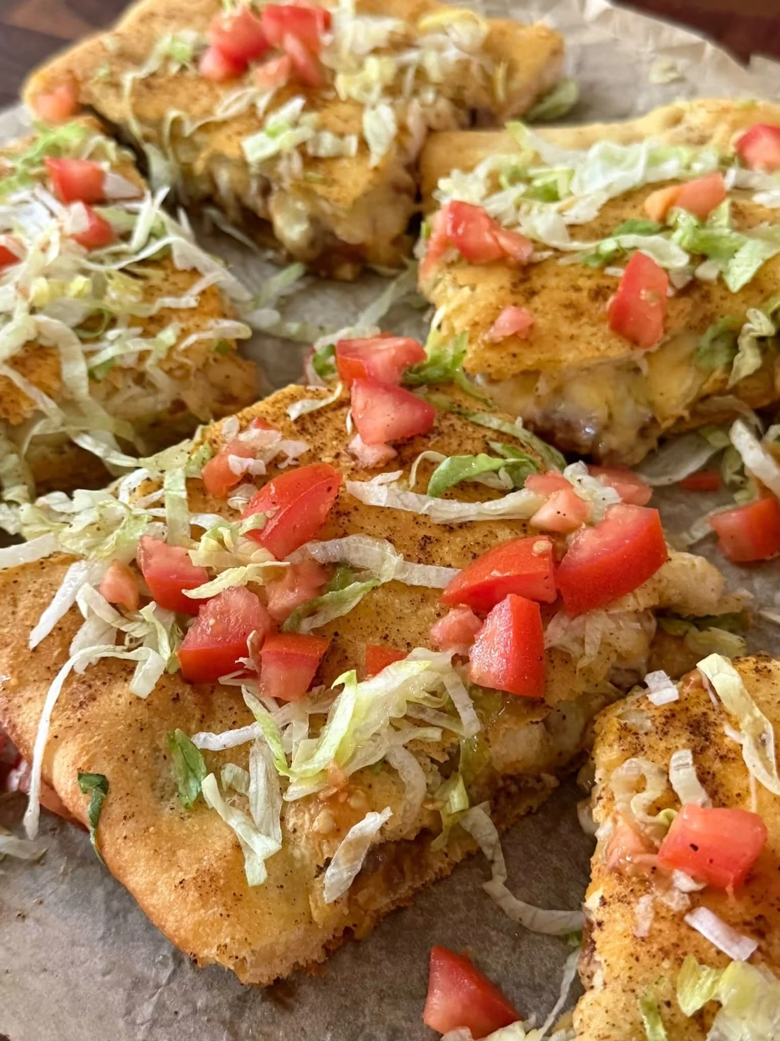 Taco Crescent Sandwiches
