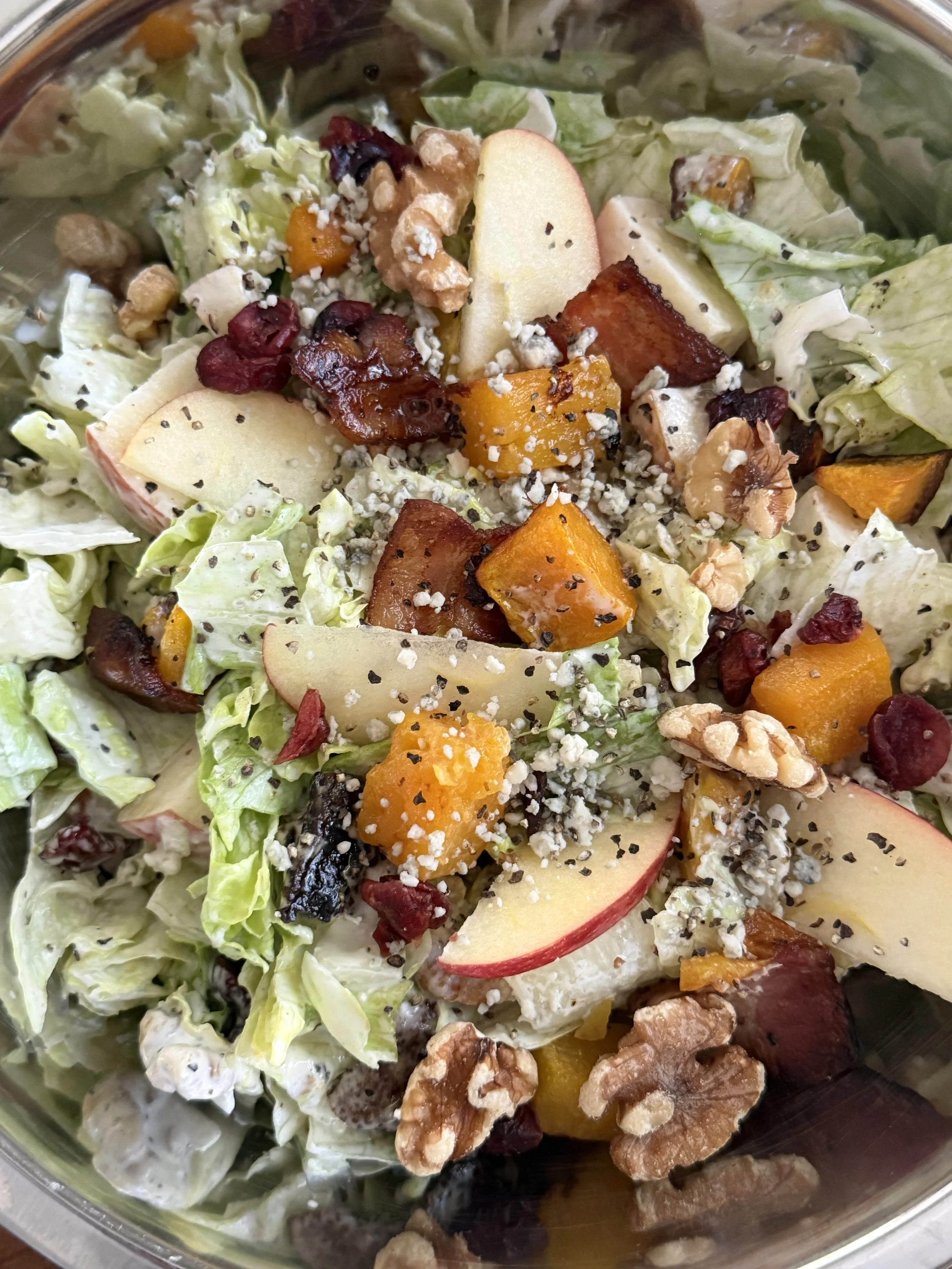 Fall Harvest Chopped Wedge Salad