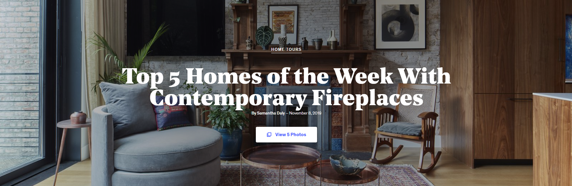 Dwell - Modern Fireplace Design Ideas