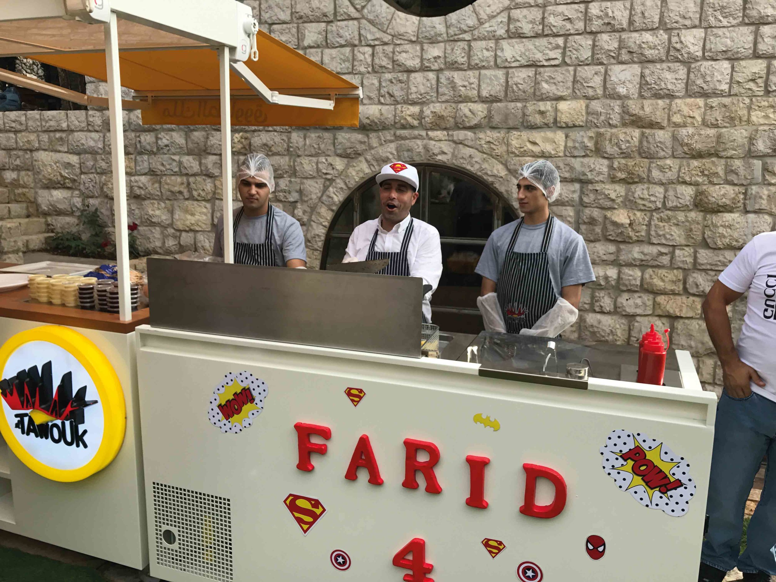 Malak el Tawouk-Sandwich & Burger Cart