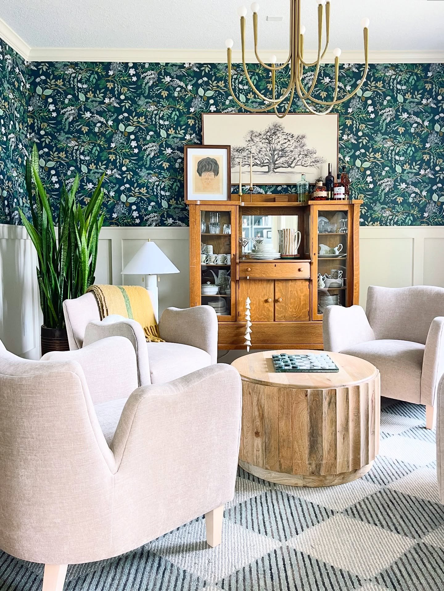 It&rsquo;s my mom&rsquo;s heavenly birthday today. 

I&rsquo;ve shared a few peeks into this room, and it&rsquo;s ever evolving, but here&rsquo;s where we&rsquo;re at. This was our dining room, but when mom passed I inherited (aka told my sisters I w