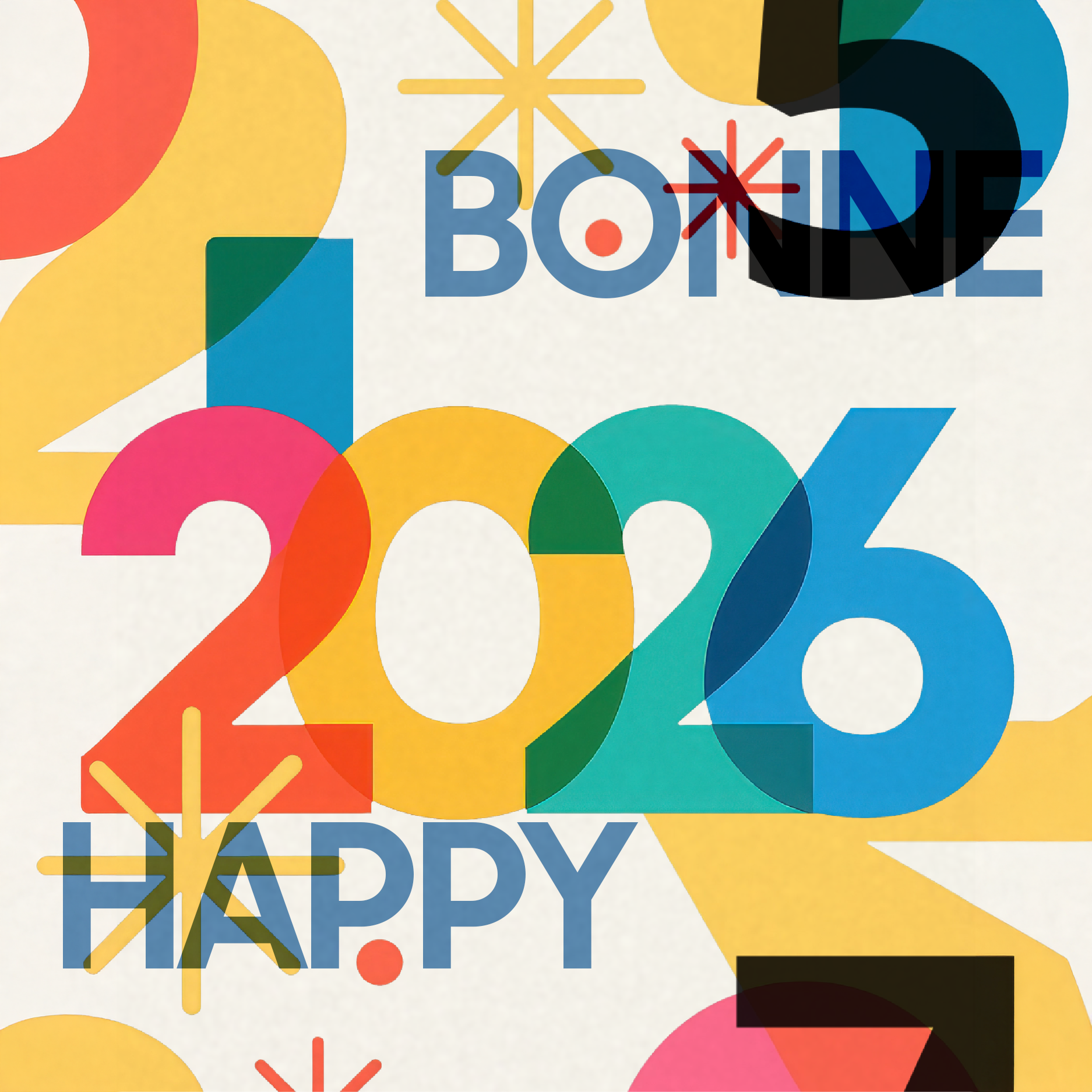 Bonne Année &amp; Happy New Year