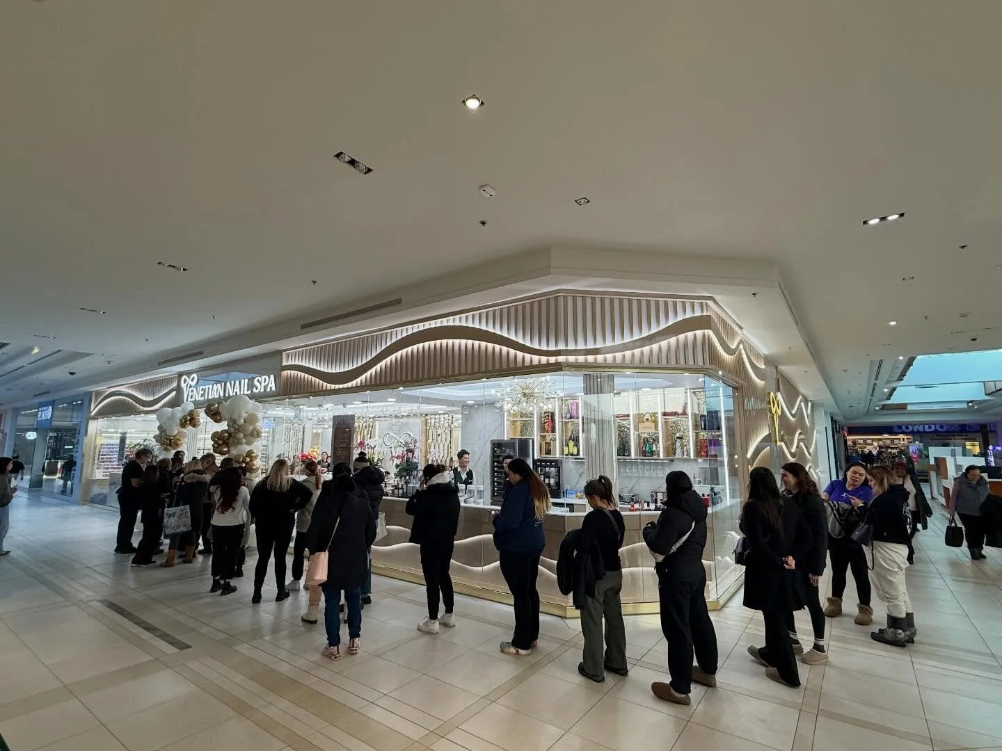 Another amazing opening for VENETIAN NAIL SPA. They have more than tripled their size in ST VITAL MALL, Winnipeg! #venetialnailspa #stvitalcentre #auroraretailgroup