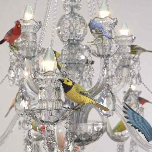 Lighting-Bird Chandelier I — Sebastian Errazuriz Studio