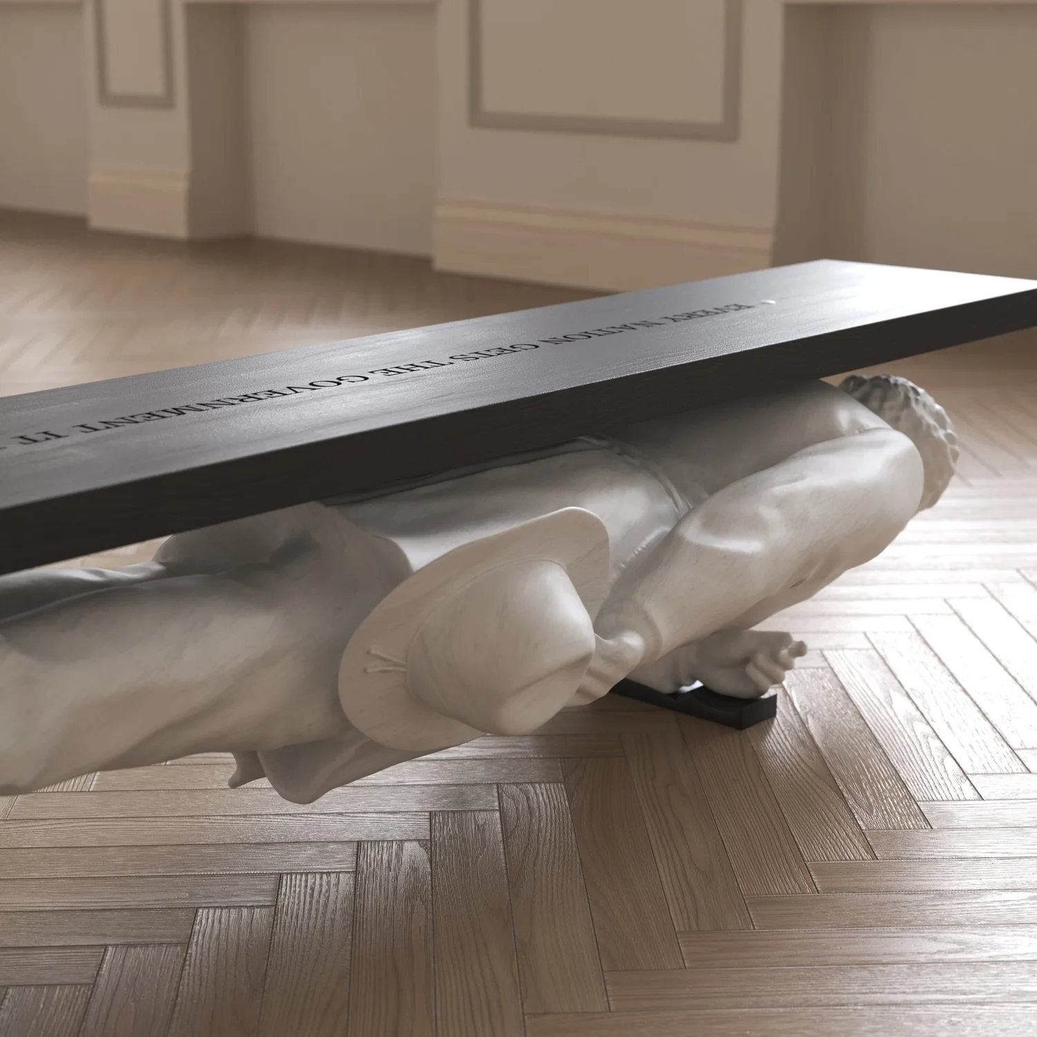 Antiquity - Fallen Bench — Sebastian Errazuriz Studio