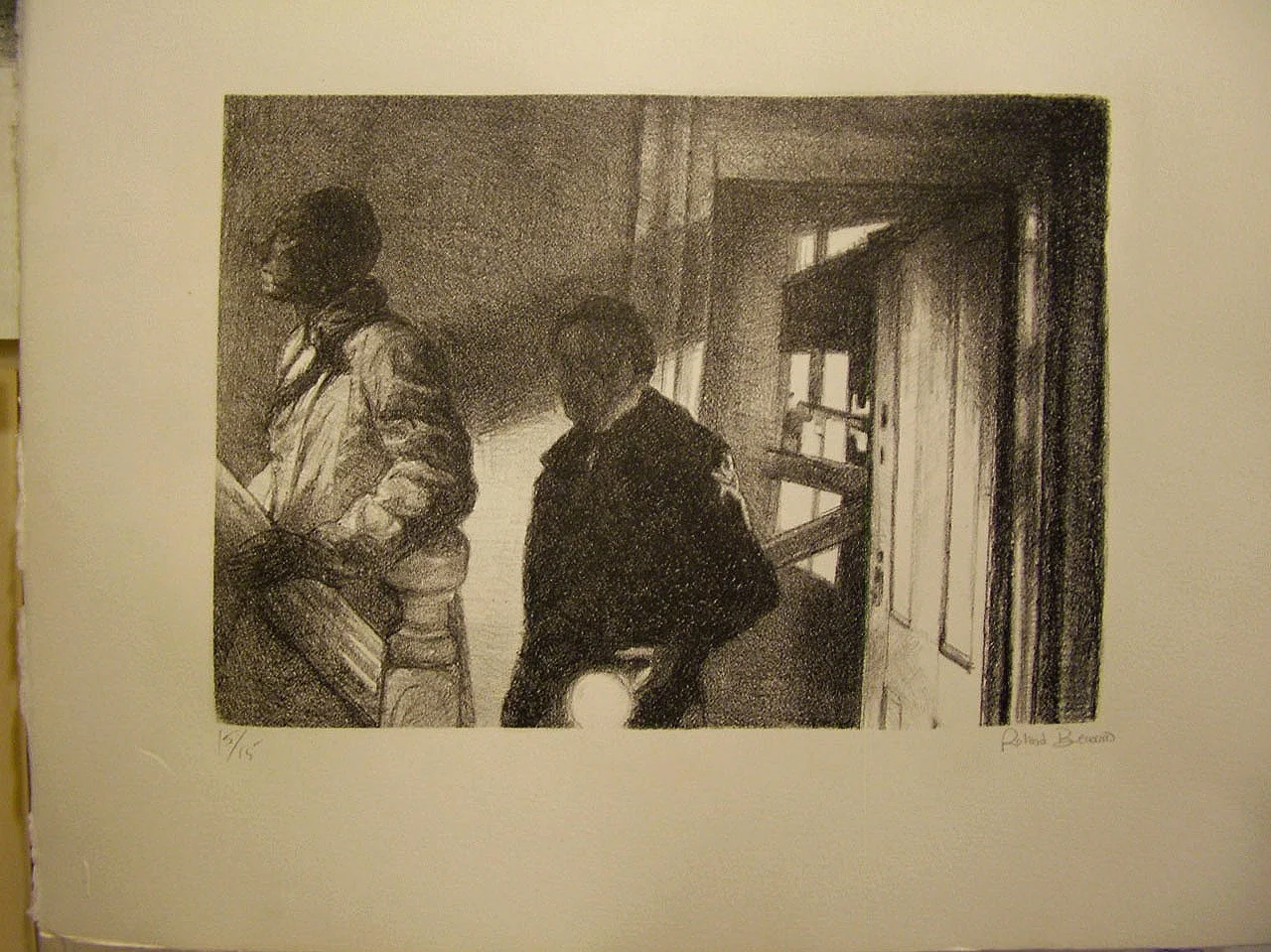 Stairs 2010 (Lithograph).JPG