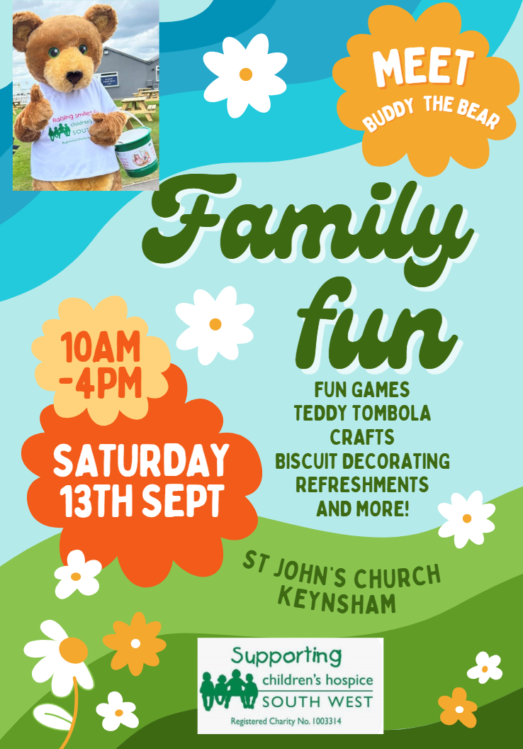 10.00am Family Fun Day - supporting Children's Hospice South West