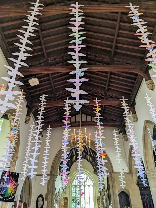 Peace Doves display 
