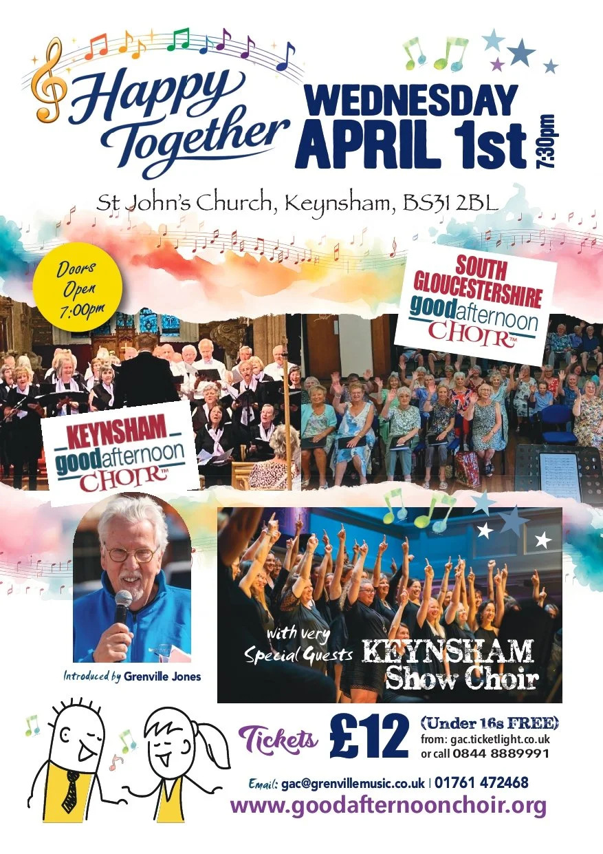 7.30pm Happy Together Choir