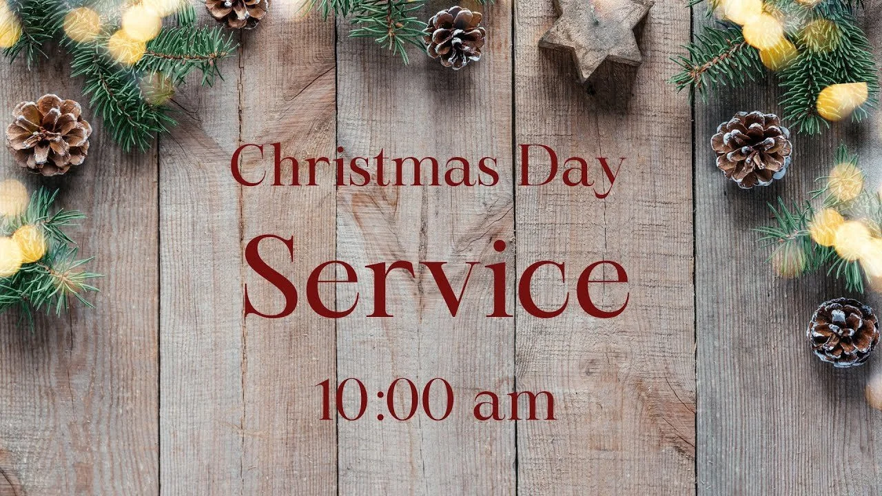 10.00am Informal Christmas Day Service