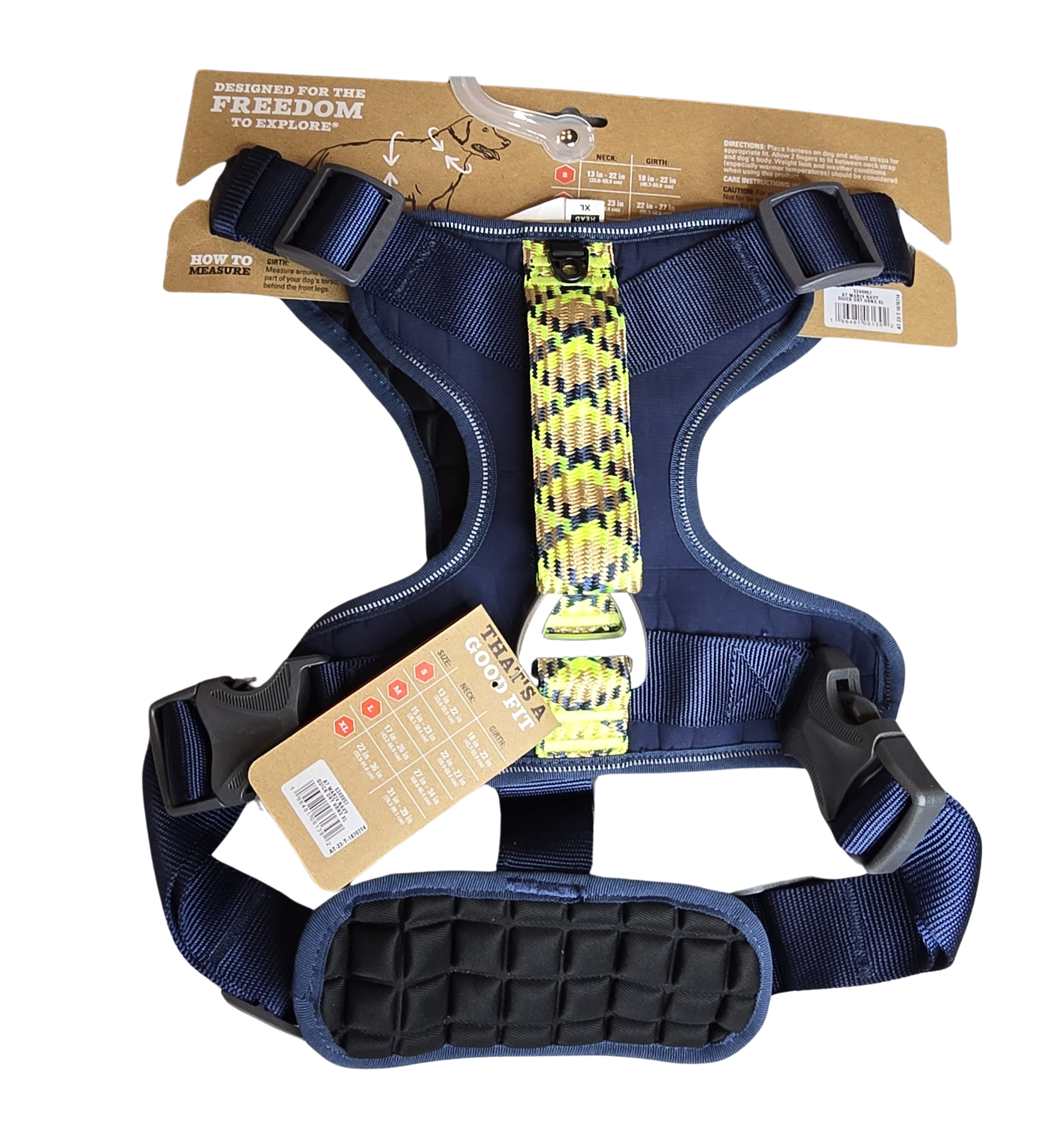 Quick Dry Harness 2024 Navy XL 2a.png