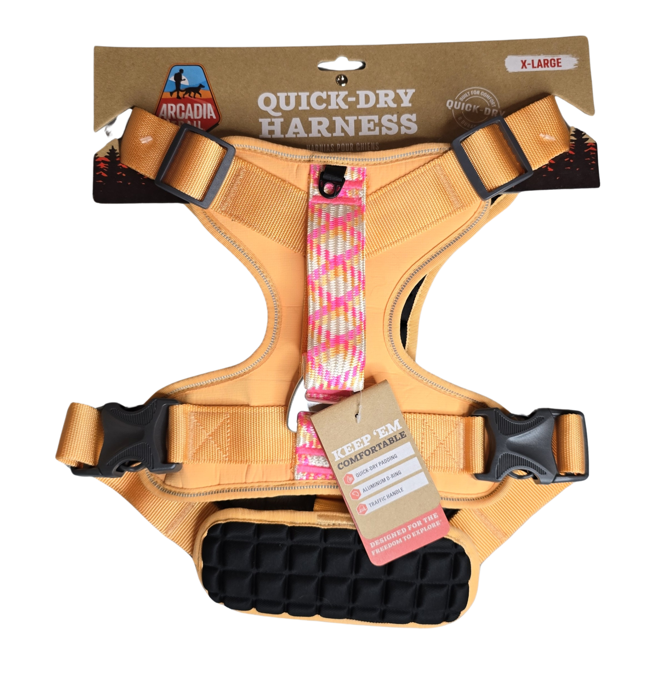 Quick Dry Harness 2024 Orange XL 1a.png
