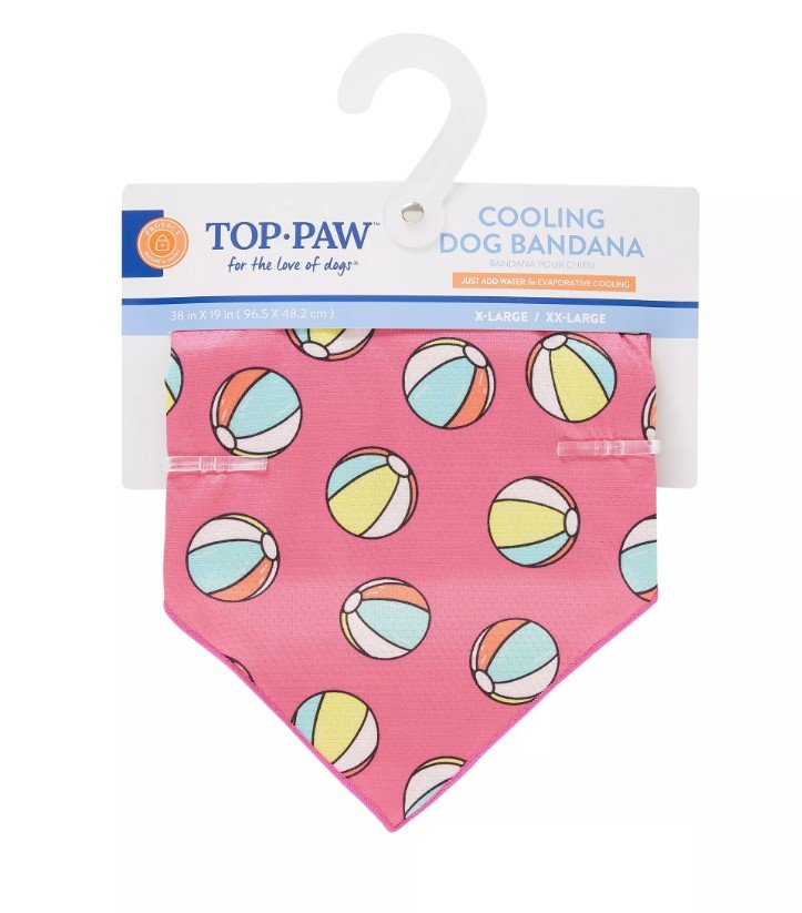 Beach Balls Evaporative Cooling Bandana1.jpg