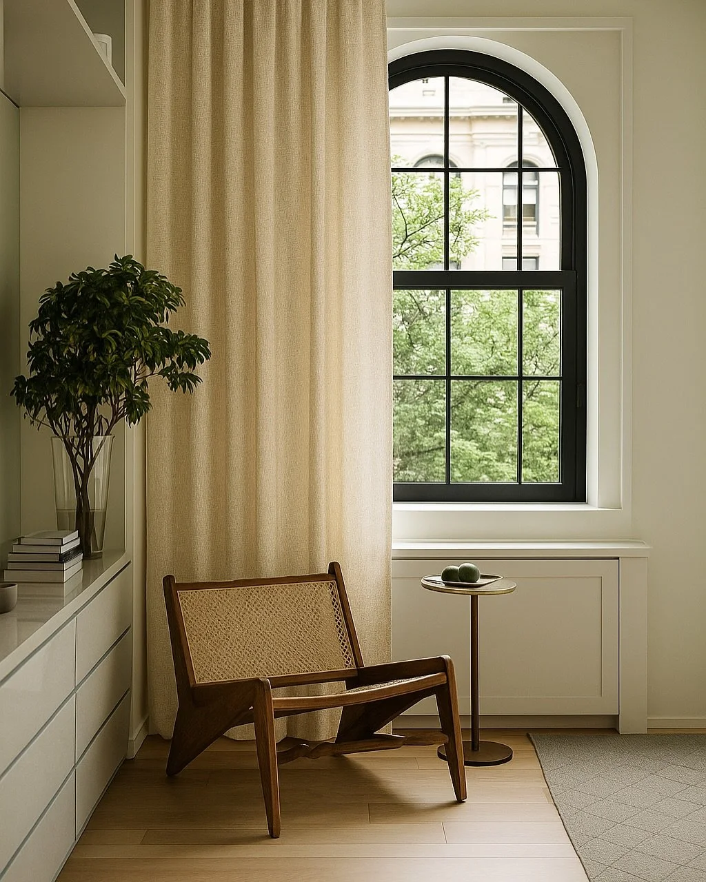 A buttery-soft, cloud-like fabric that hangs with effortless elegance ~ Blanket Finish is unmistakably high-end and perfect for drapery. 

Shown here in the Sand color way. DM us for samples of any of the universal shades. 

Photo by #bilalmansuri 
M