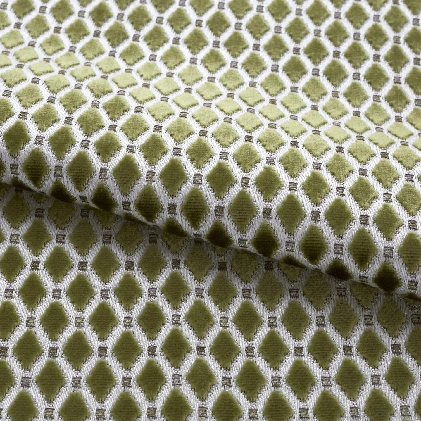 Meet Uncle Edwin ~ A new member of the Savel family, he comes from a line of traditional fabrics, but with a modern twist. Originally dreamed up when a client asked for classic textiles, we found ourselves drawn to the refined geometric cut velvet. T