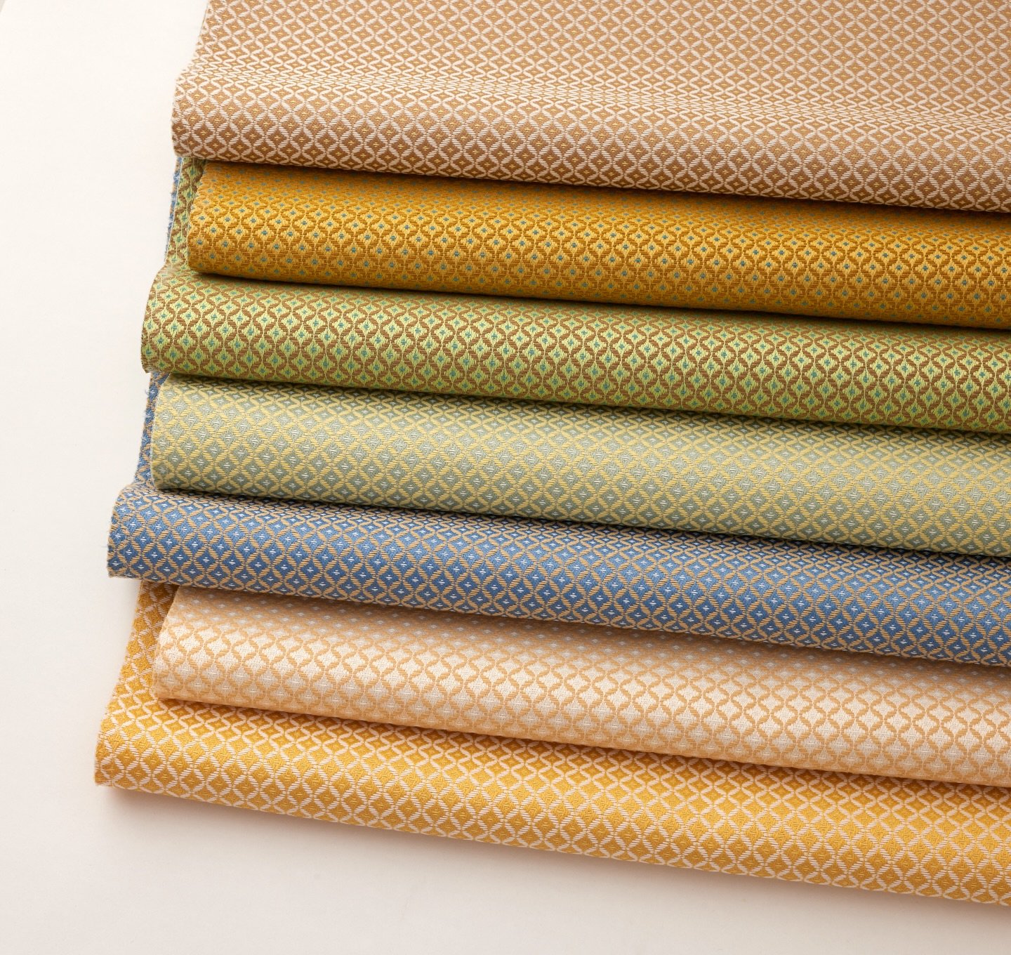 Villandry ~ Developed for a hospitality client, and now a new chapter in our evolving collection. Which color way is your favorite? Comment below! 👇 

#fabric
#fabriccollection
#newfabric
#green
#hospitalitydesign