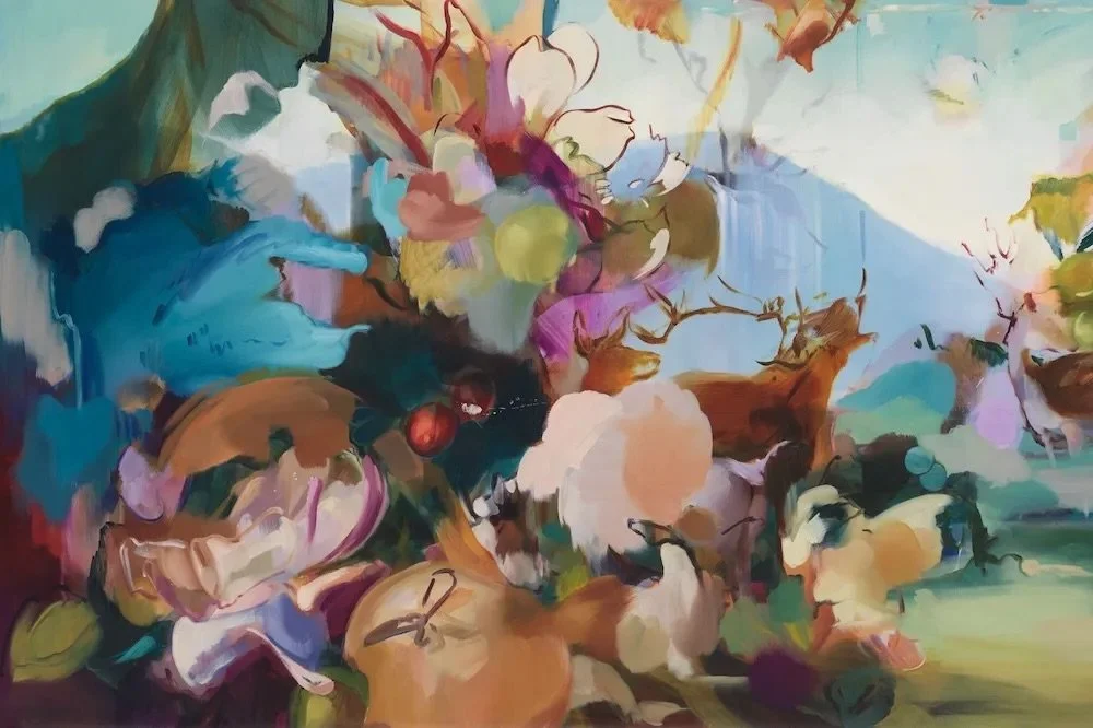 On a recent private tour of The Frick Collection, our group was taken aback by this painting by Flora Yukhnovich. The striking colors, brushstrokes and sheer size of 4 room-sized paintings were striking and unforgettable. Take a closer look and you&r