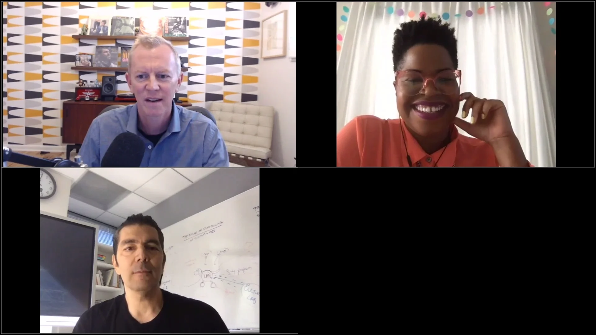 Fireside Chat Lessons from design leaders: Designing a culture of innovation Kim Williams, John Couch and Aarron Walter - Indeed