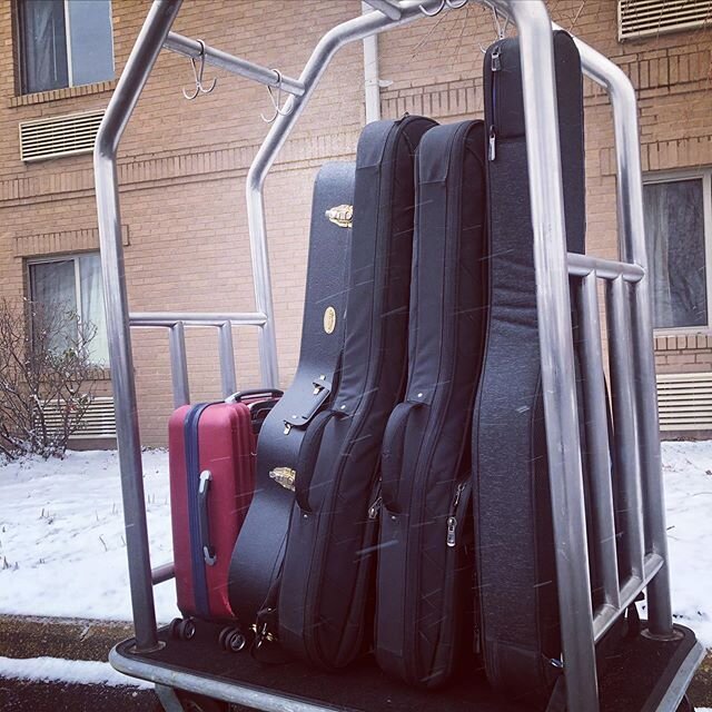 Quick shout out to @reunionbluesgigbags for keeping our guitars SAFE and warm!  We love y&rsquo;all!!!