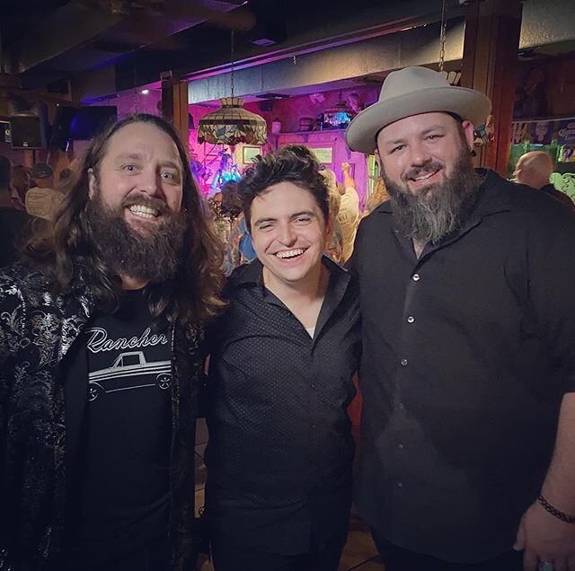 @jeffjensenmusic @benricelive and @brandonsantinimusic at the @bonitaspringsfl blues fest 2020. The festival that was that never was.